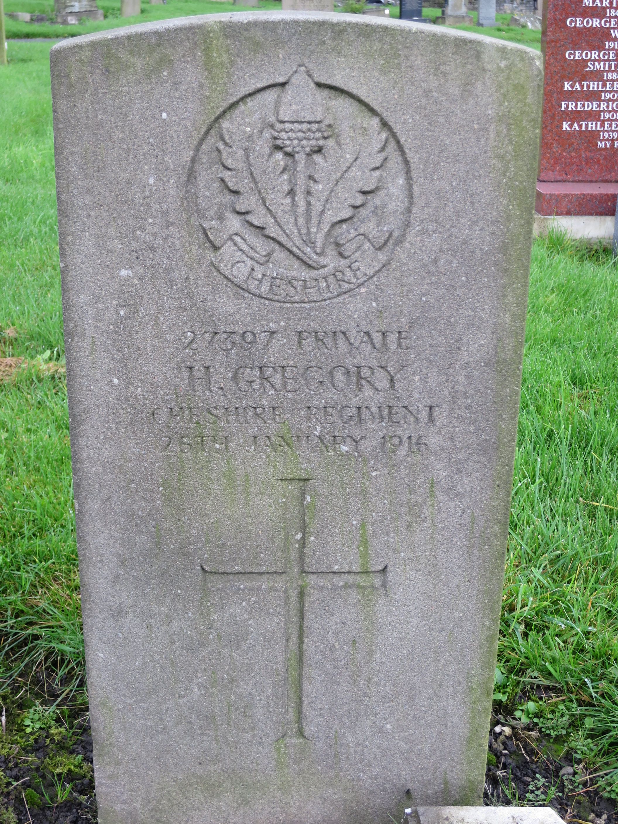 Pte H Gregory 260116 UK