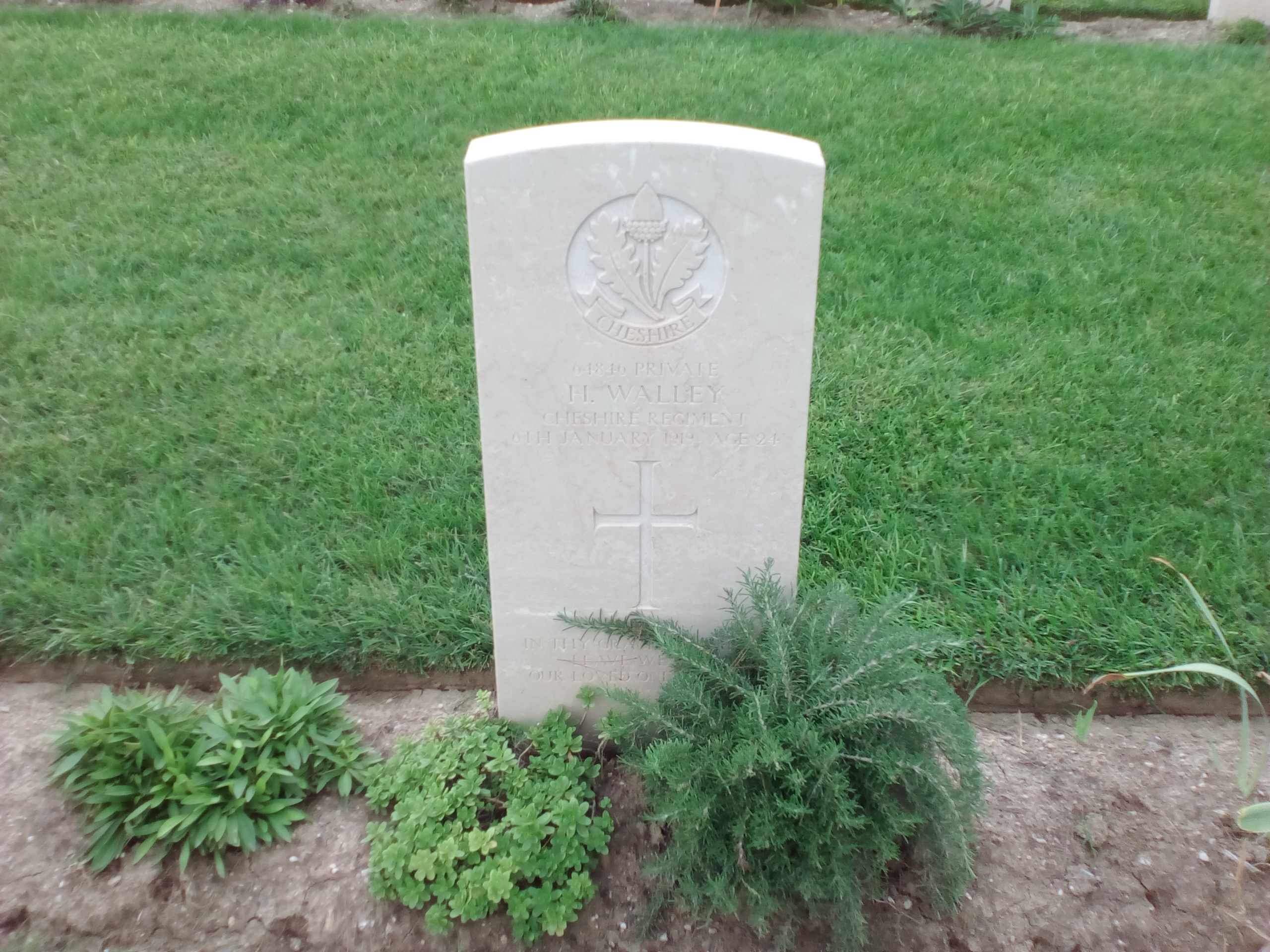 Pte H Walley 060119