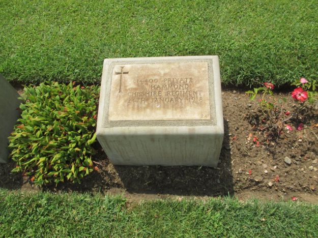 Pte J Hammond 240118