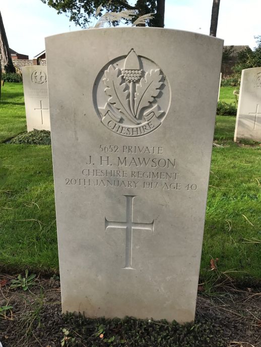 Pte JH Mawson 200117 UK