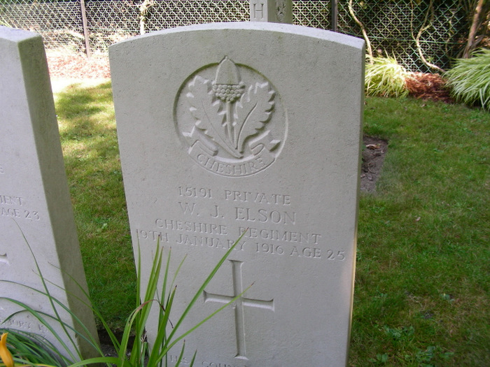Pte WJ Elson 190116 BE