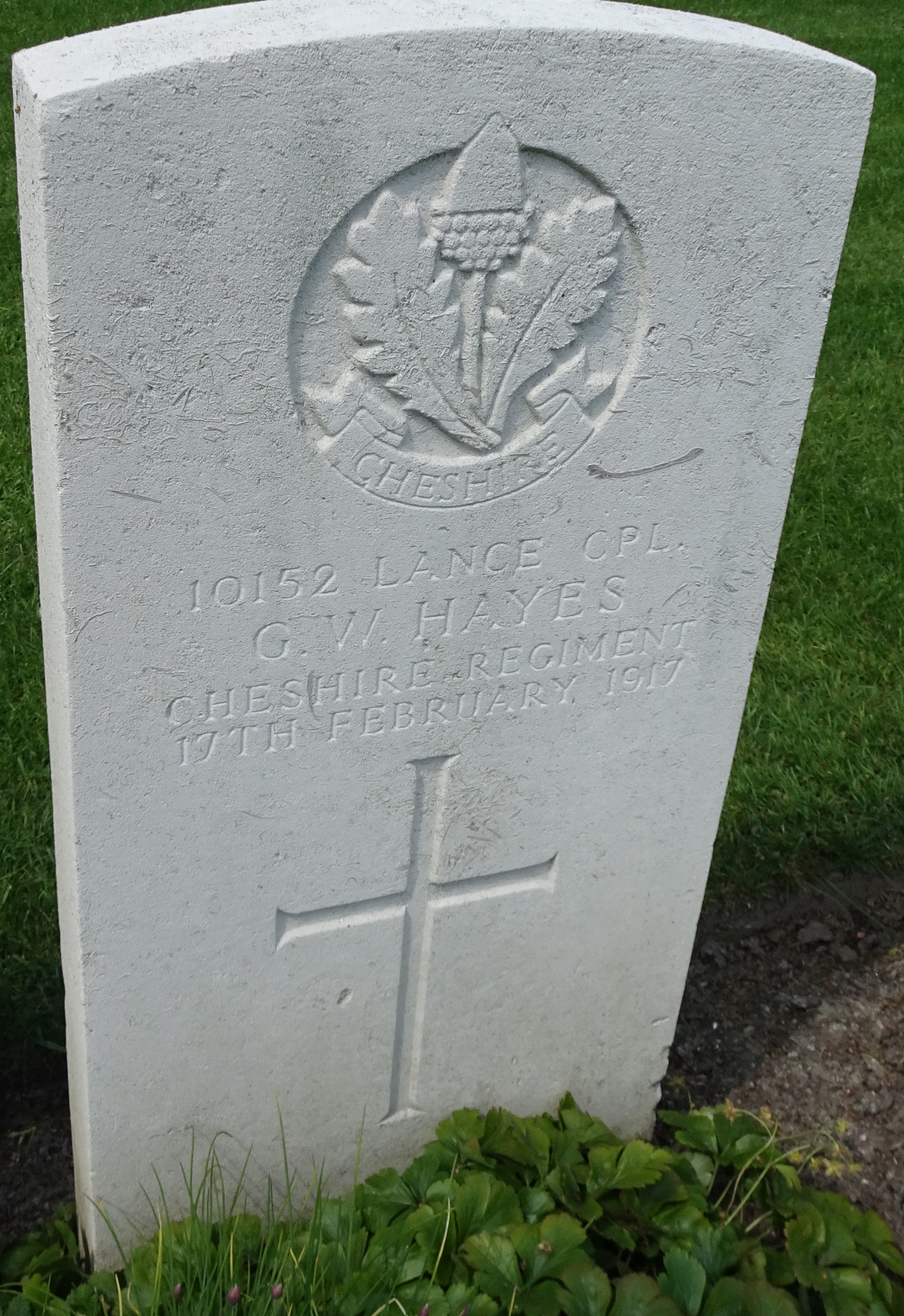 LCpl GW Hayes 170217