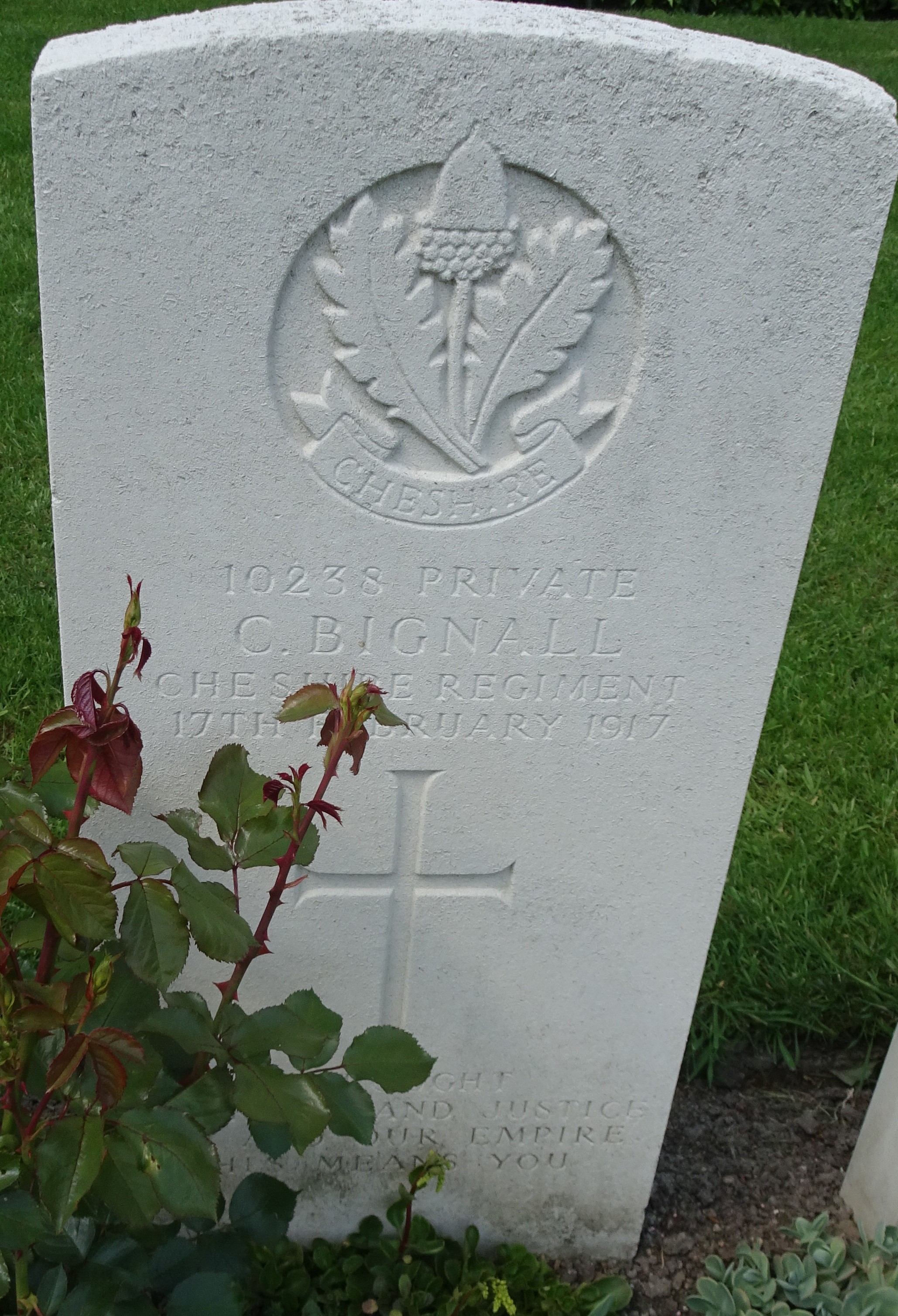 Pte C Bignall 170217