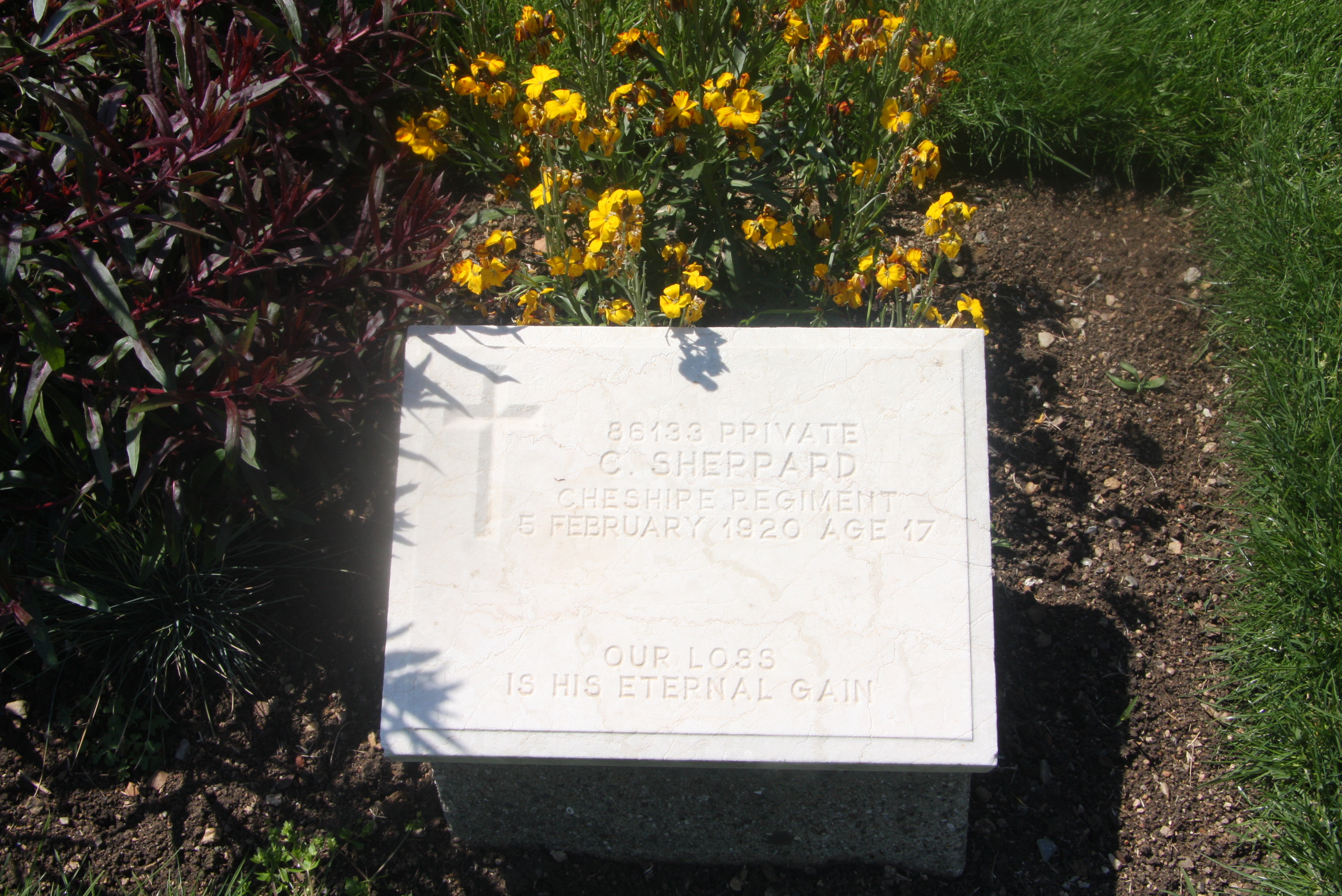 Pte C Sheppard 050220 TY