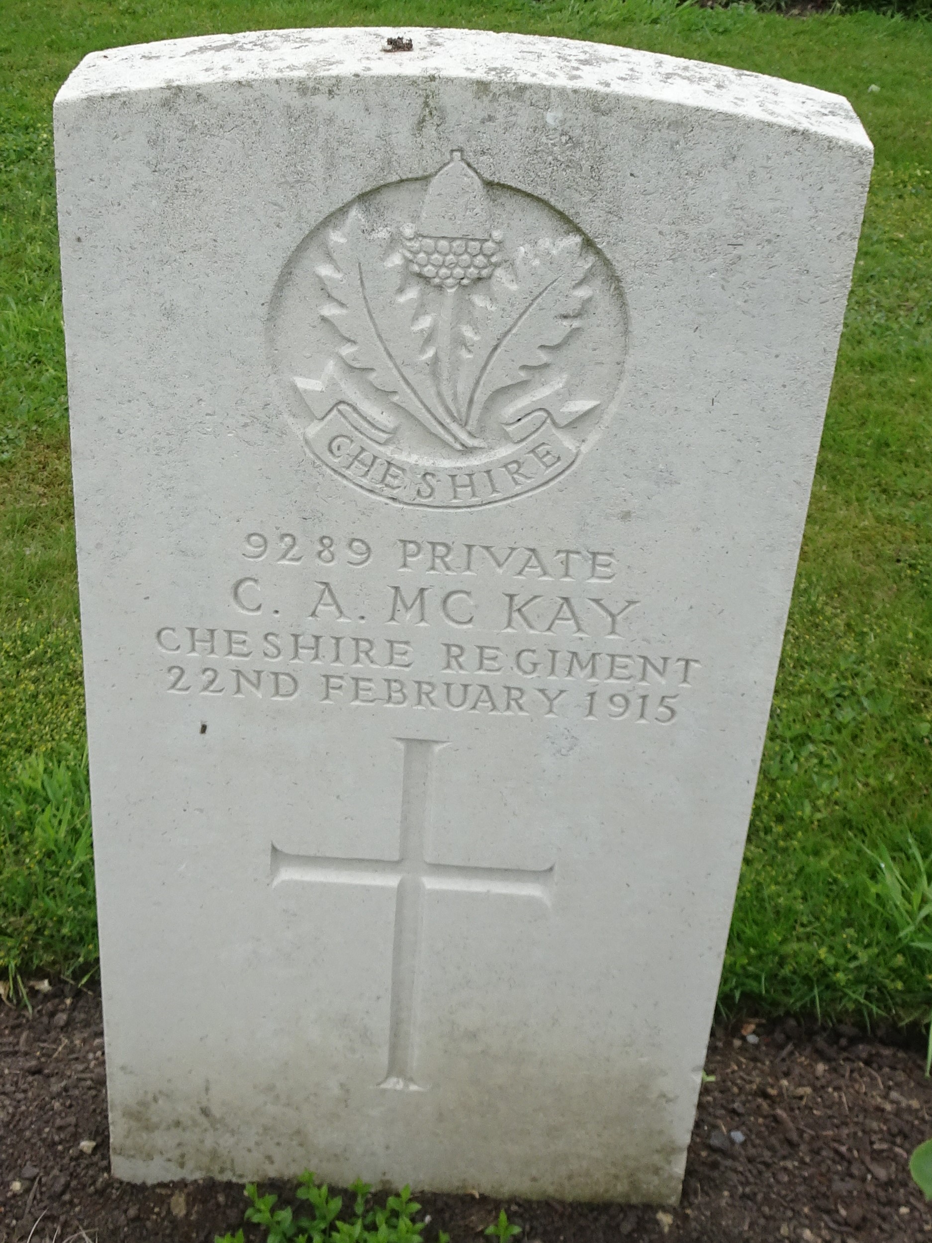 Pte CA McKay 220215
