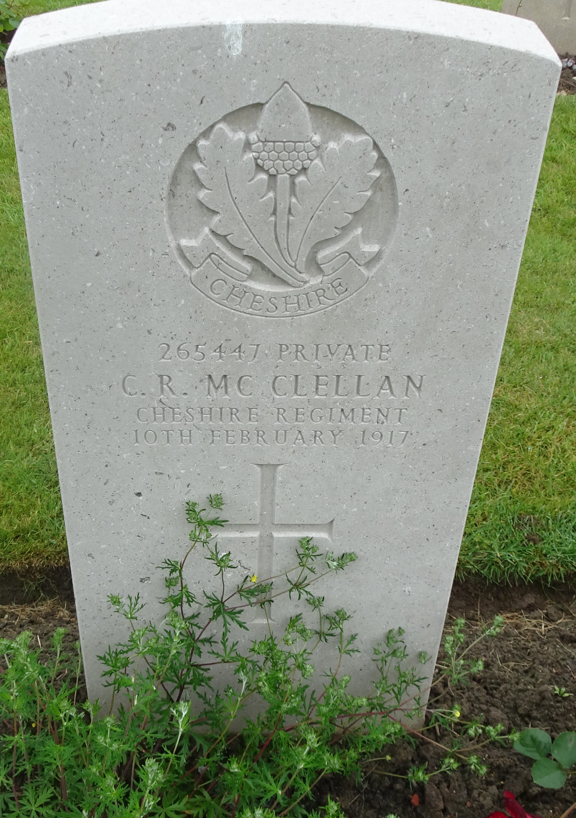 Pte CR McClellan 100217