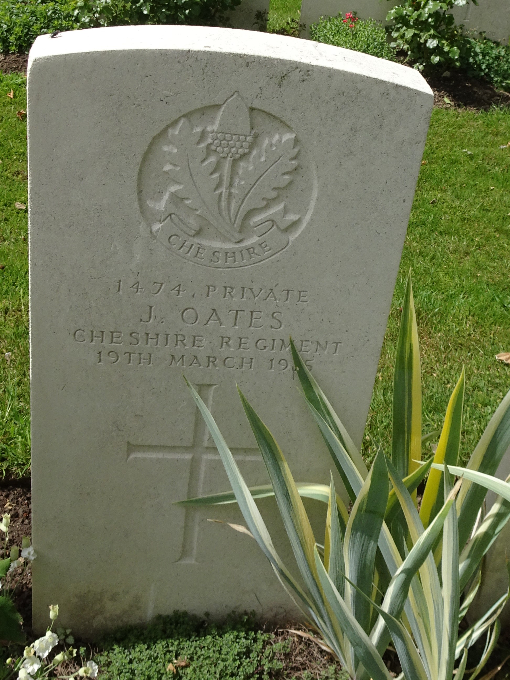 Pte J Oates 190315
