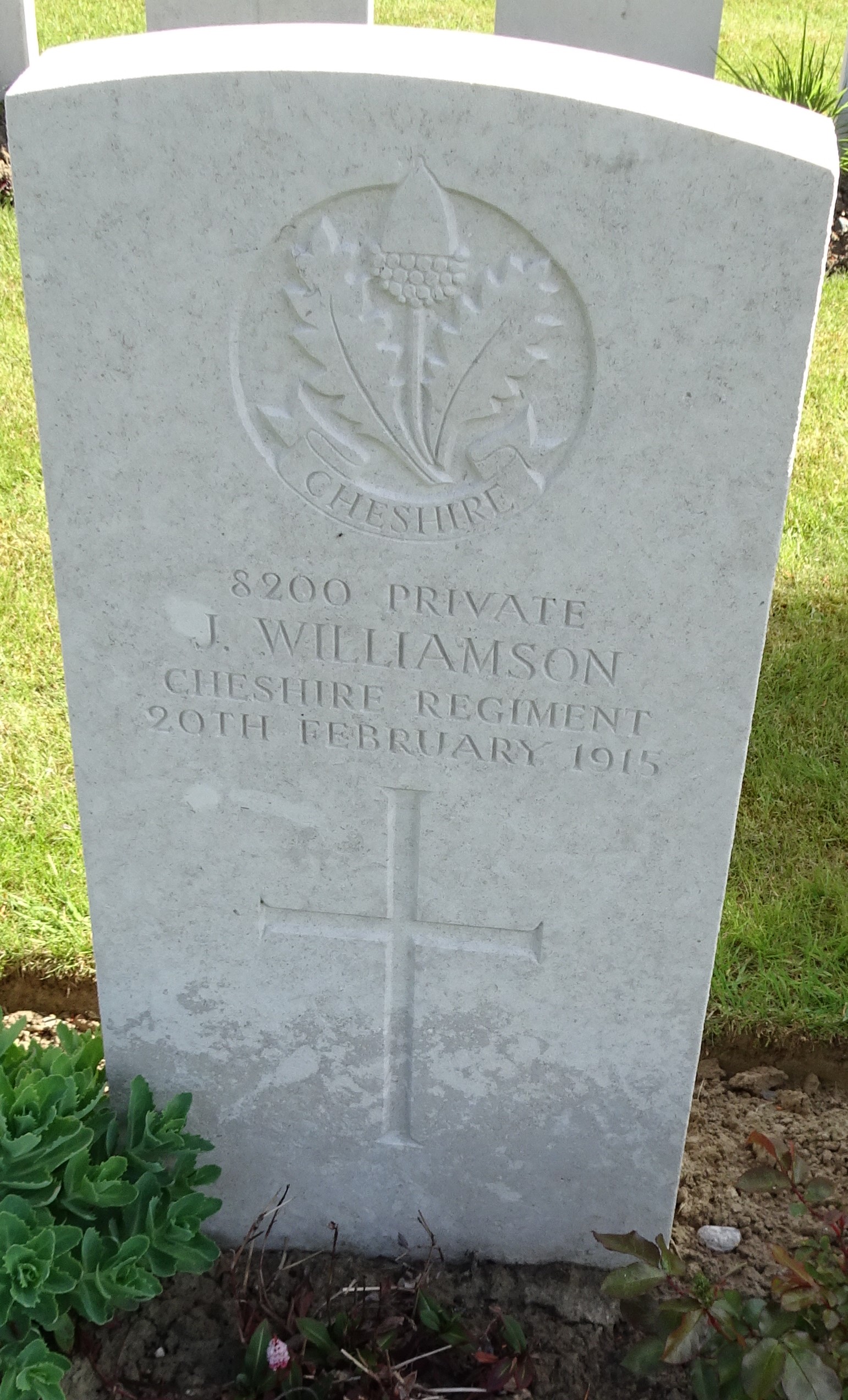 Pte J Williamson 200215