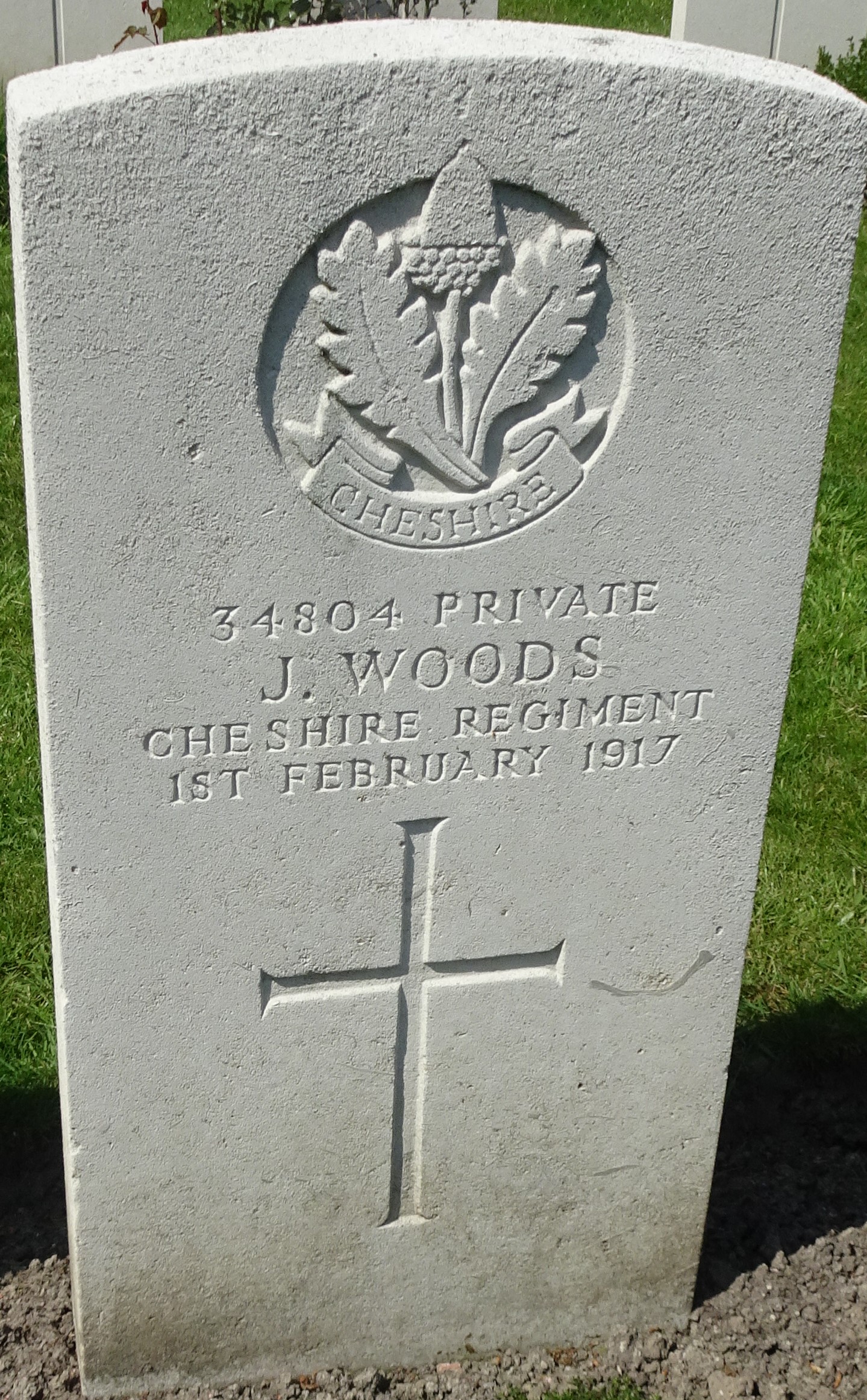 Pte J Woods 010217