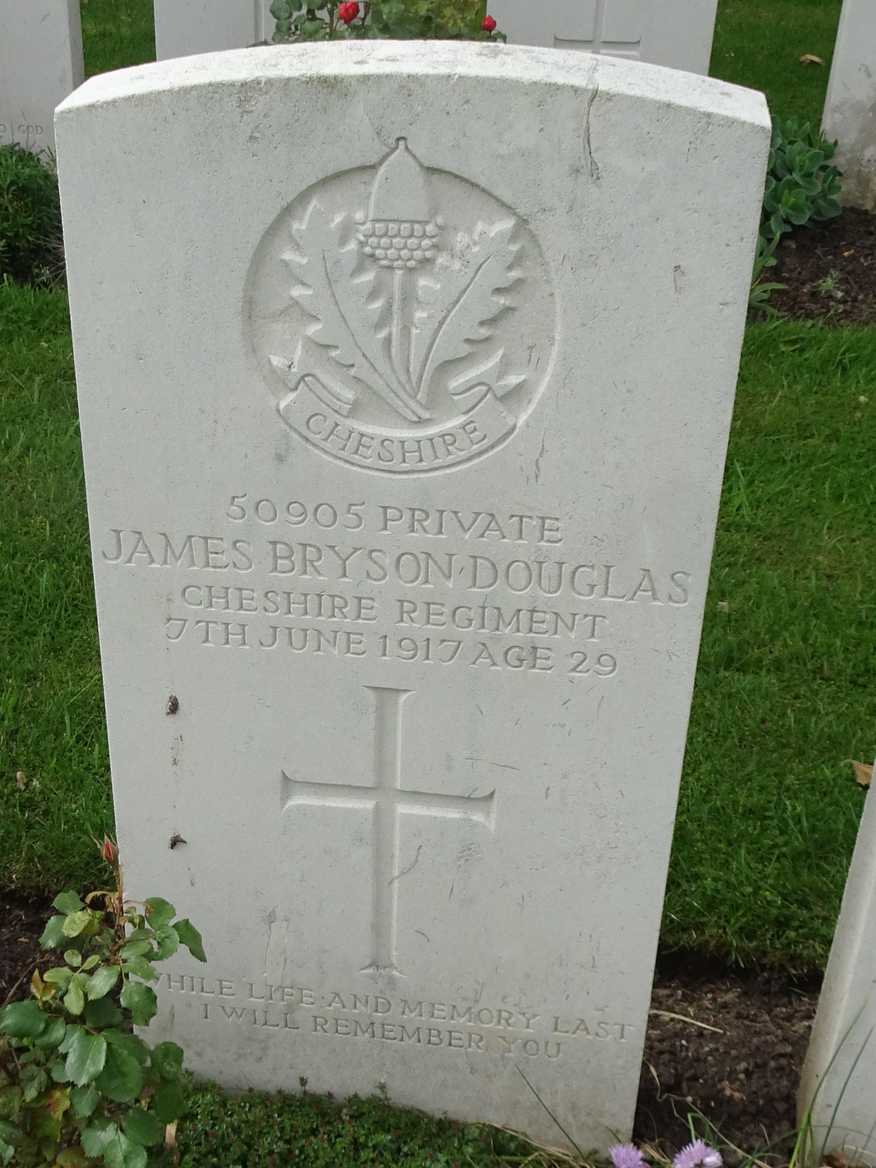 Pte JB Douglas 070617