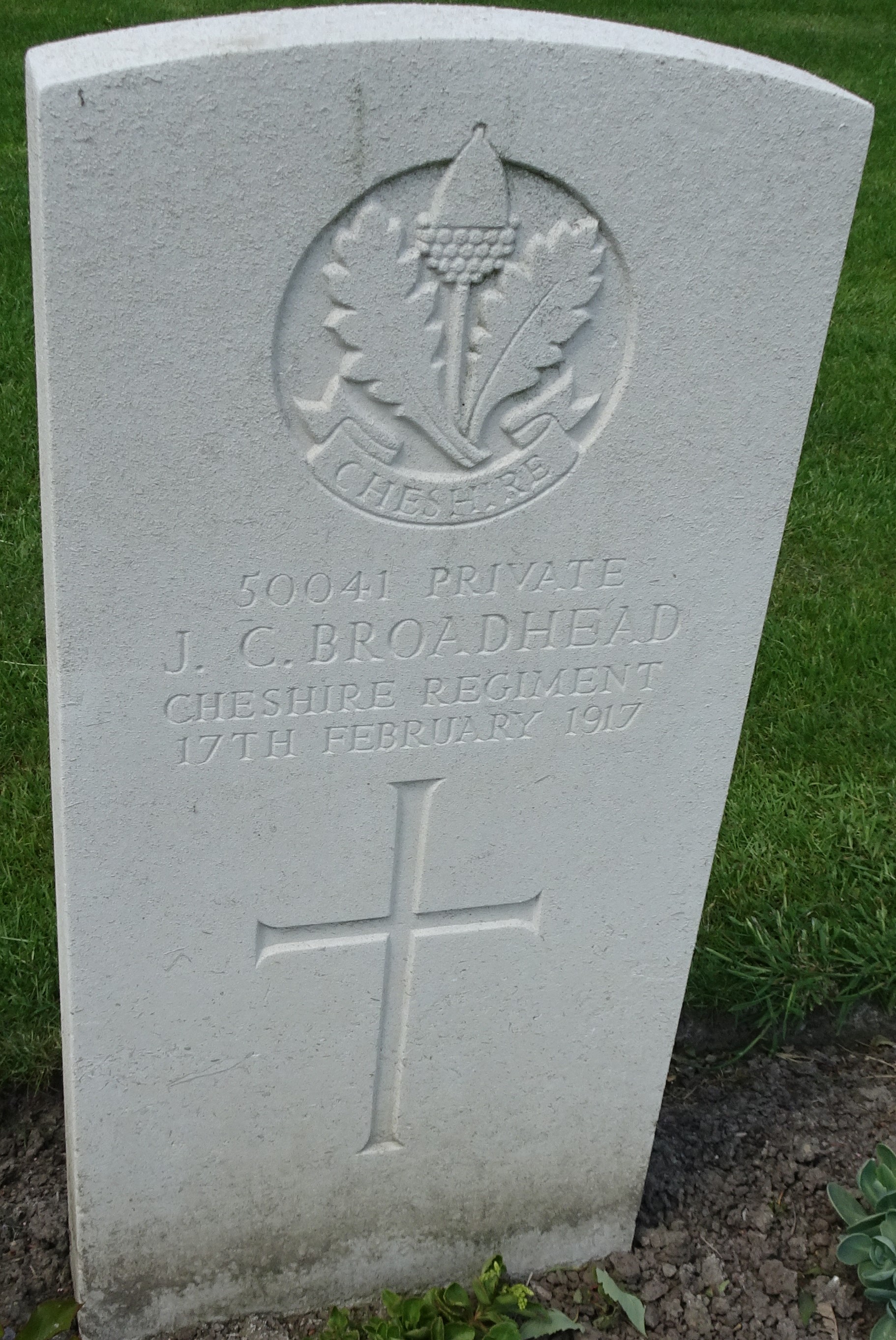 Pte JC Broadhead 170217