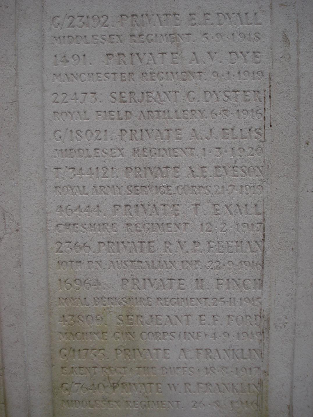 Pte T Exall 120217 UK