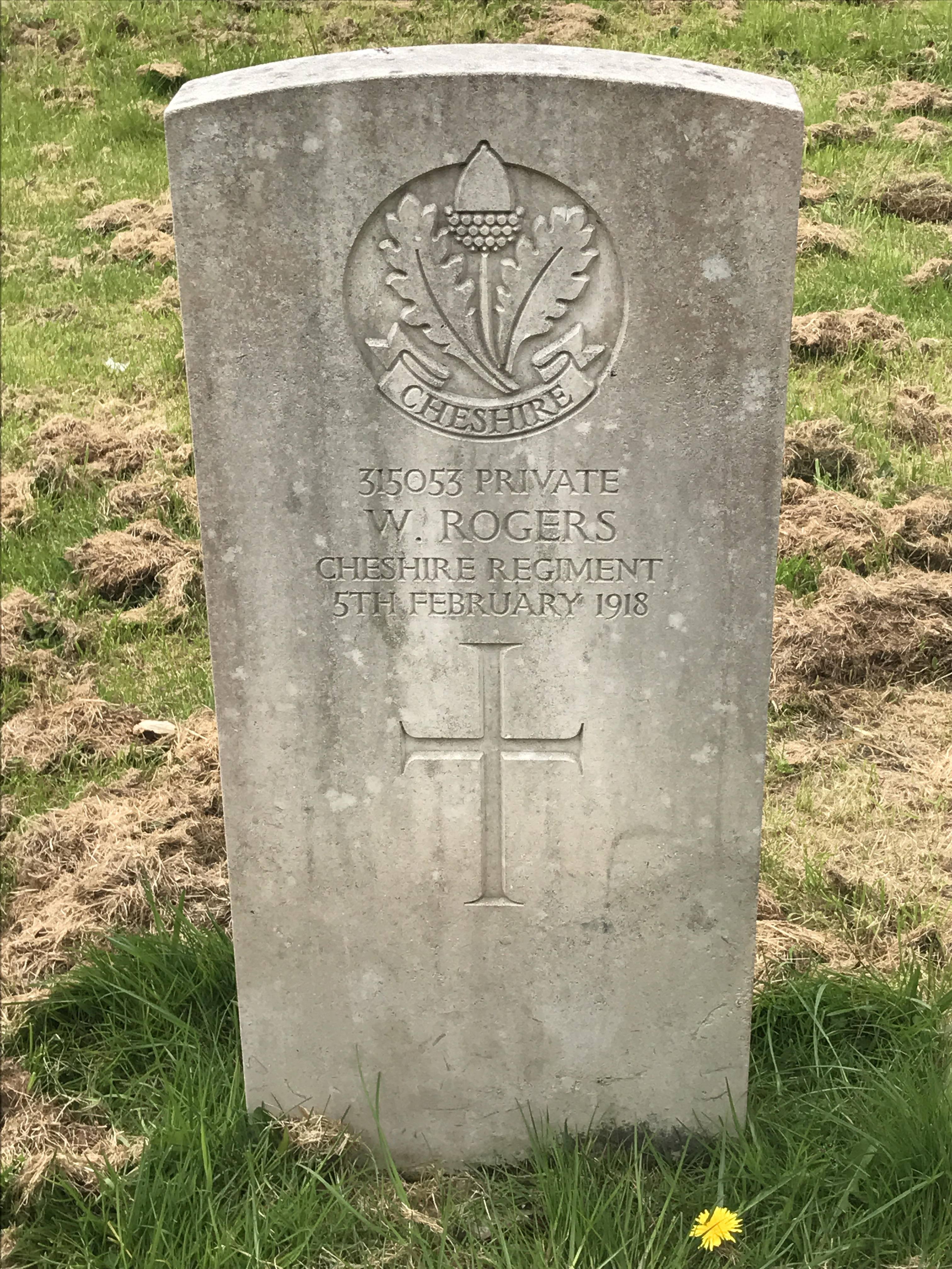 Pte W Rogers 050218 UK