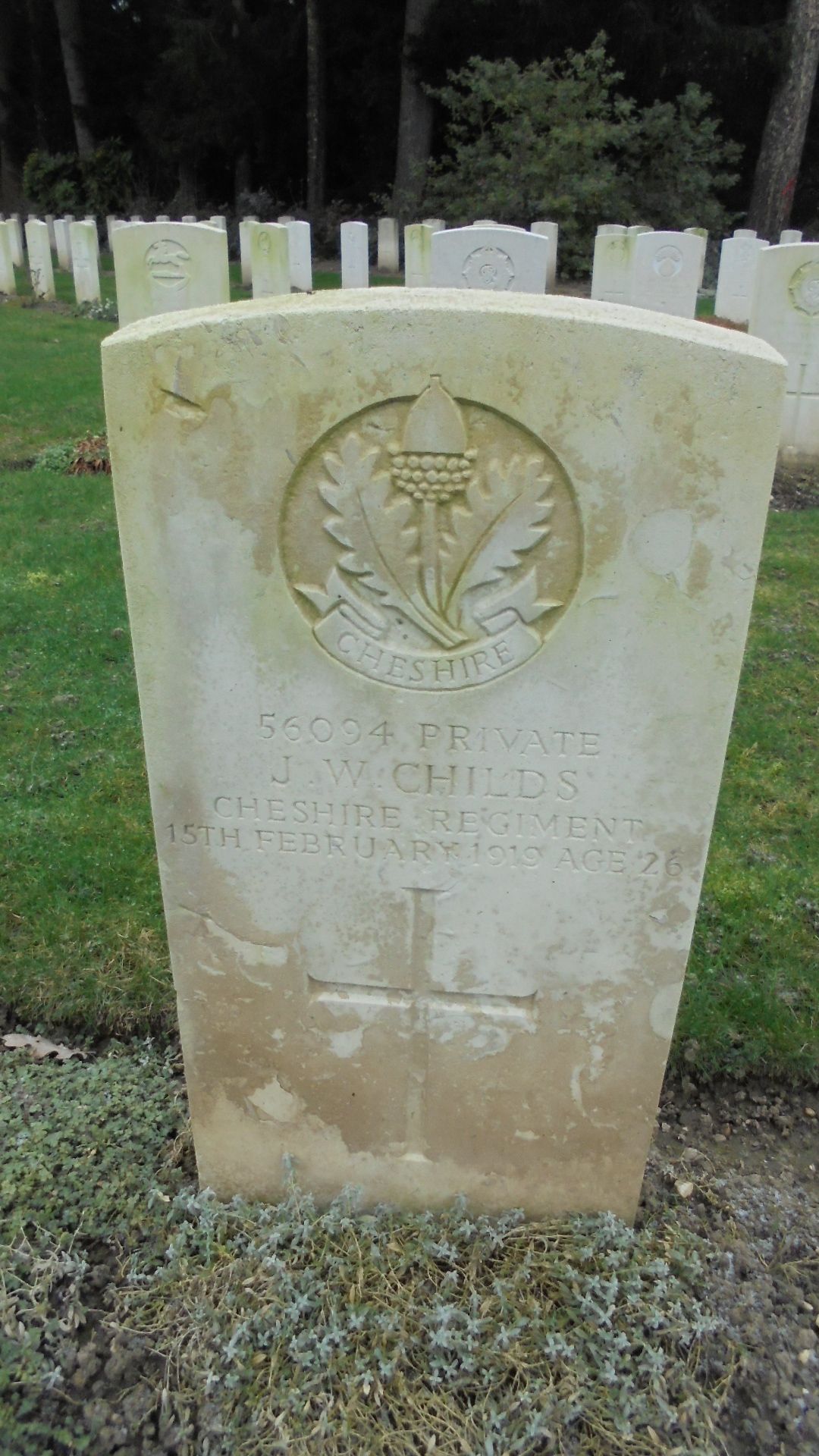 Pte WJ Childs 150219 Cologne Southern