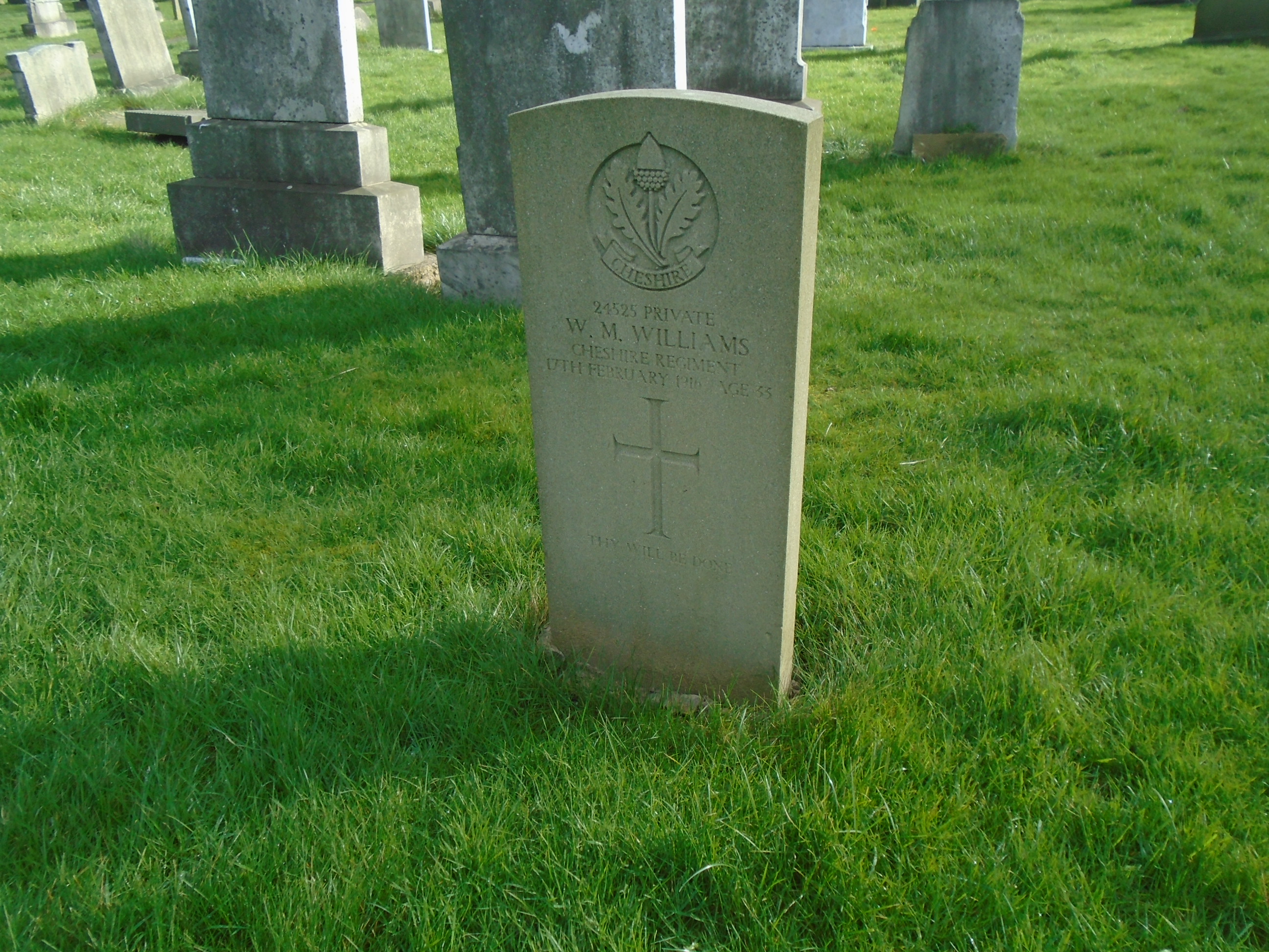 Pte WM Williams 170216 UK