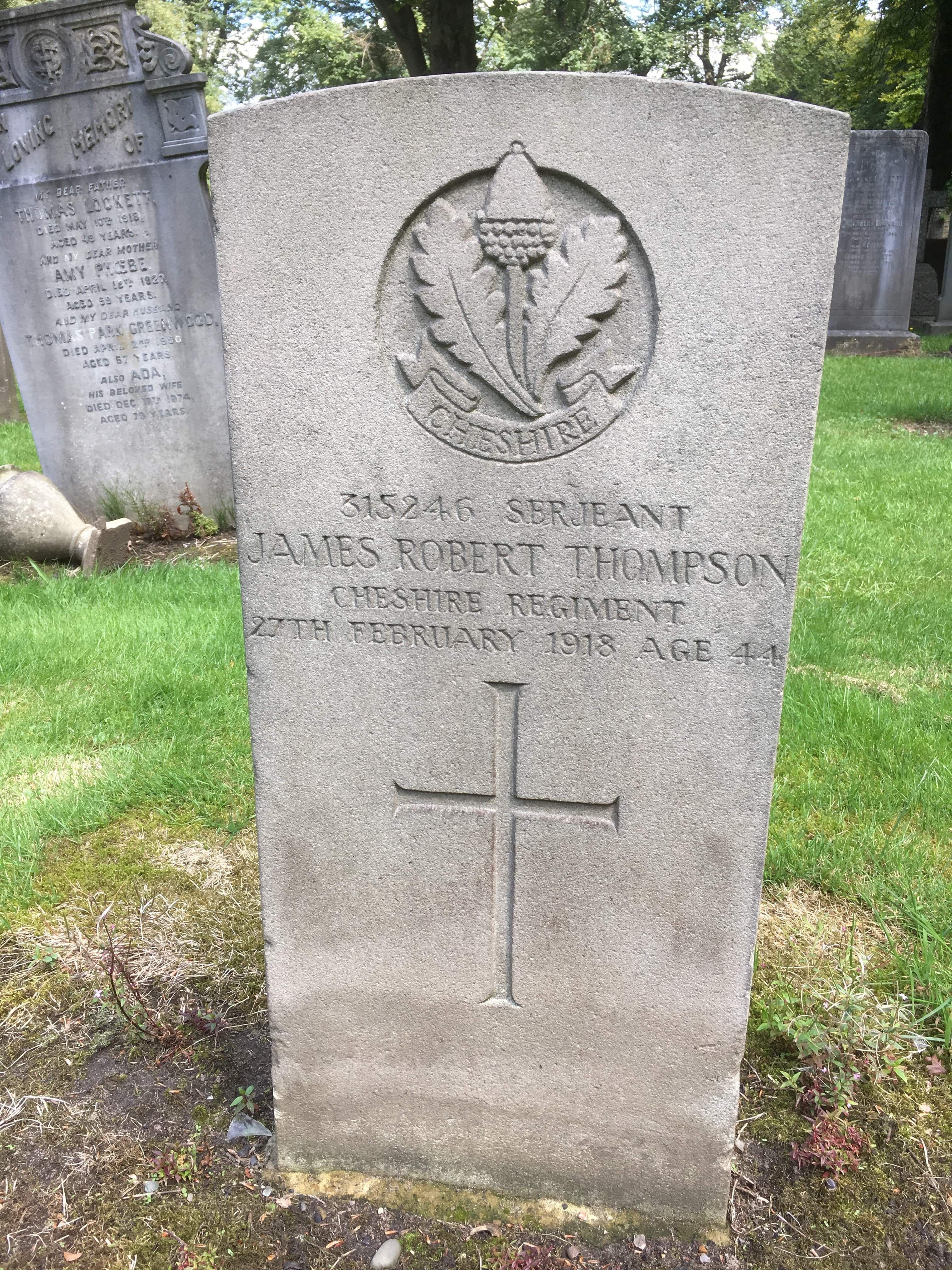 Sgt JR Thompson 270218 UK