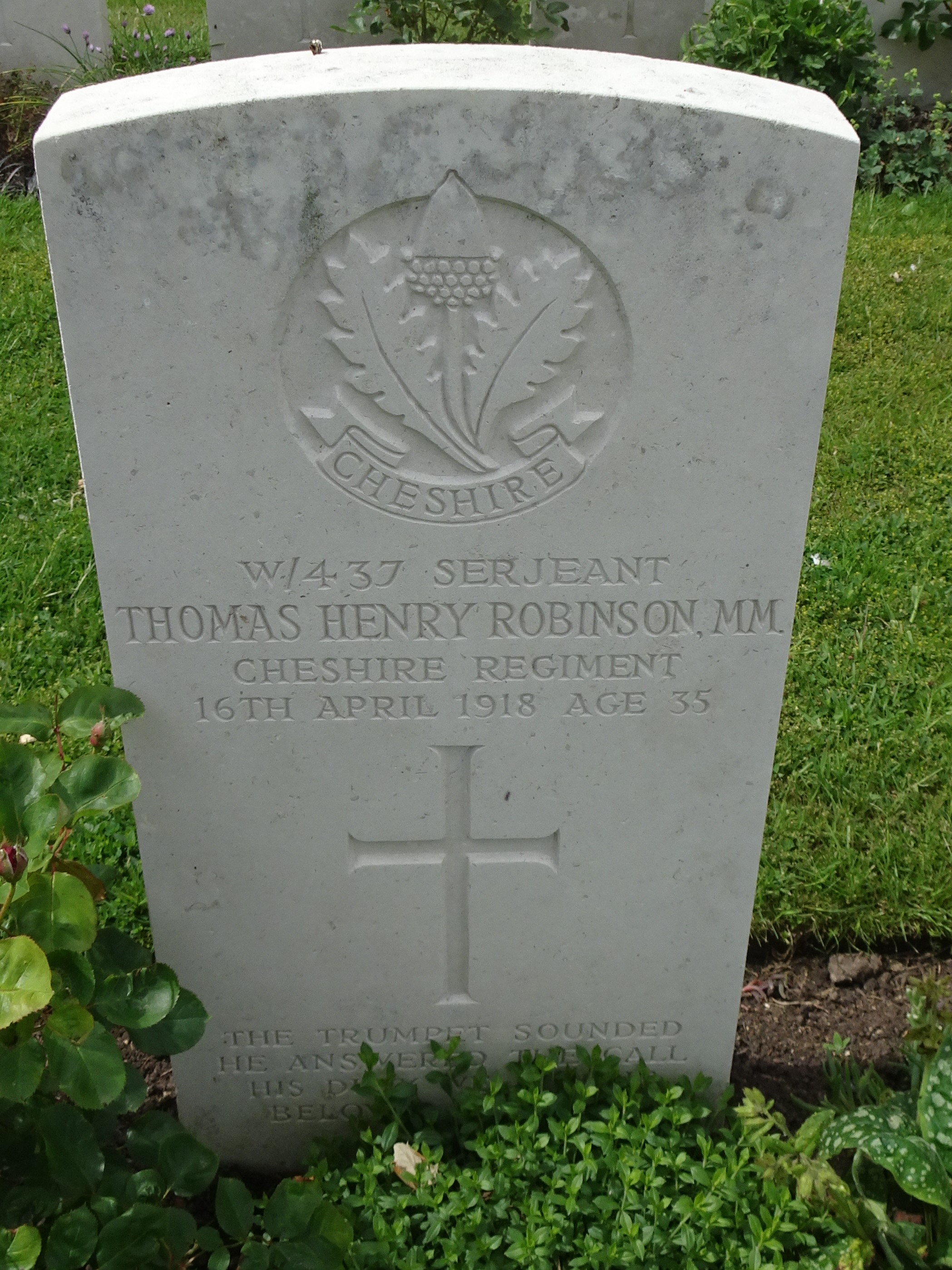 Sgt TH Robinson 160418