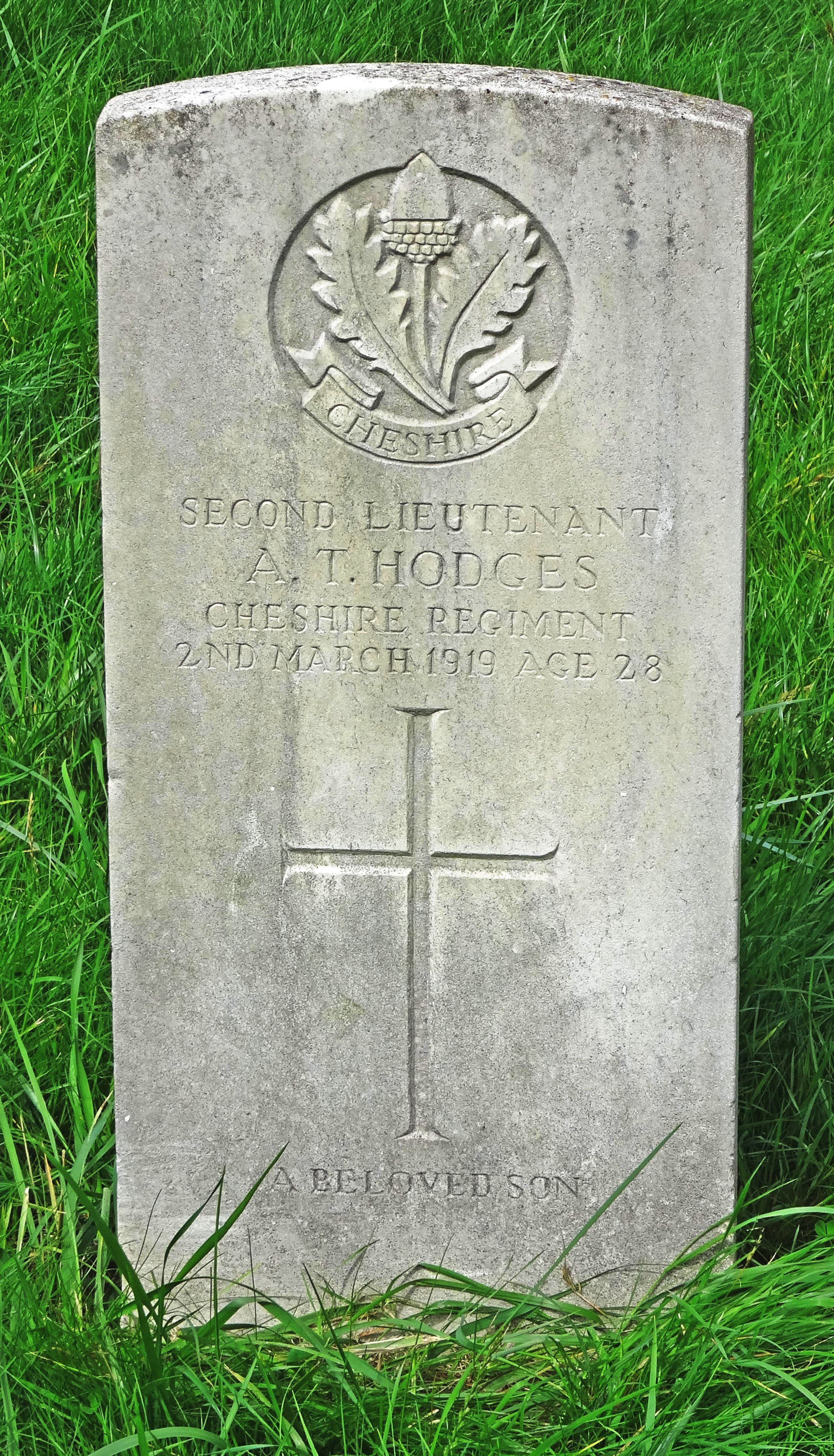 2Lt AT Hodges 020319 UK