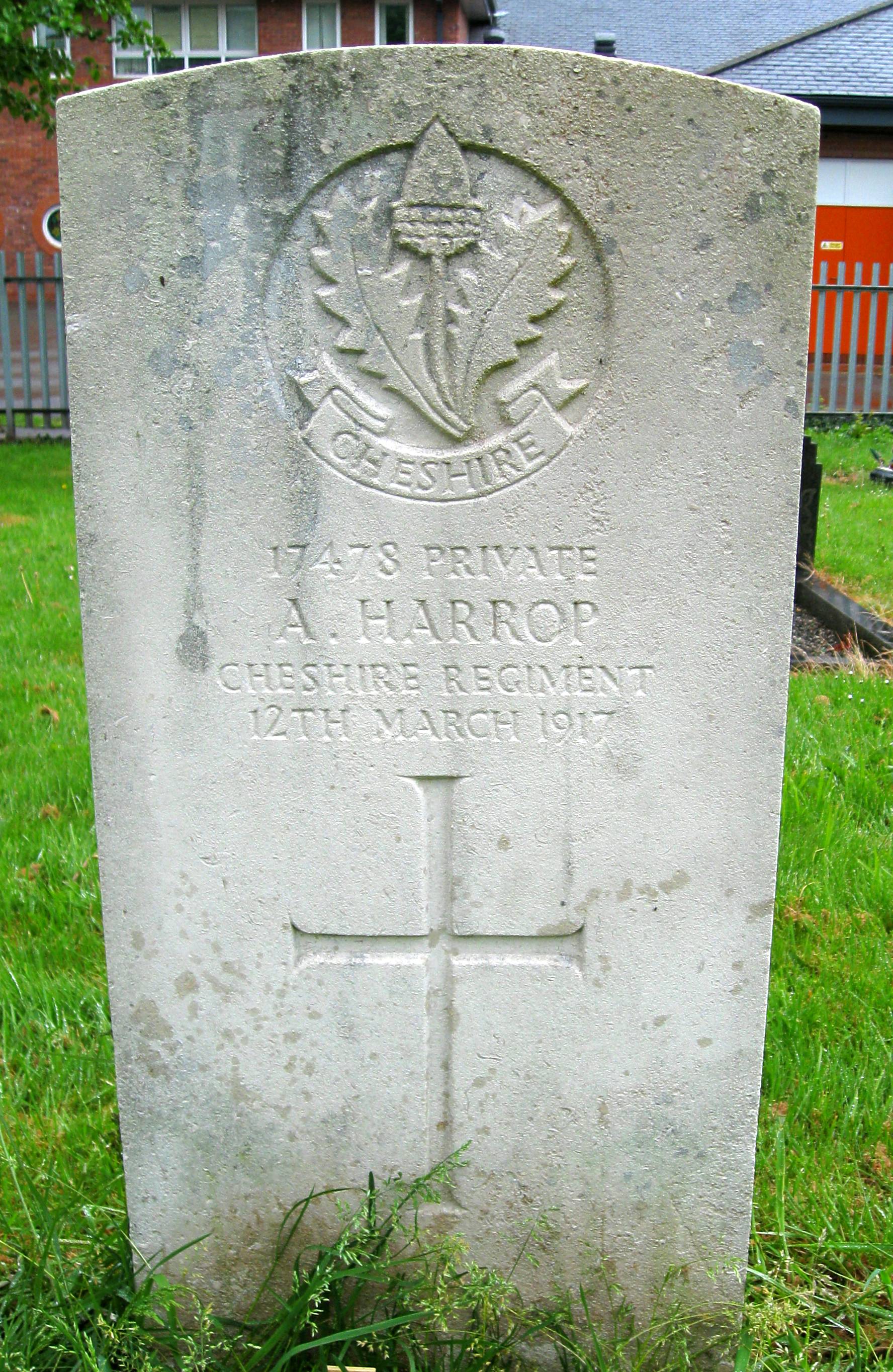 Pte A Harrop 120317 UK