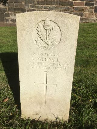 Pte C Weedall 300316 UK