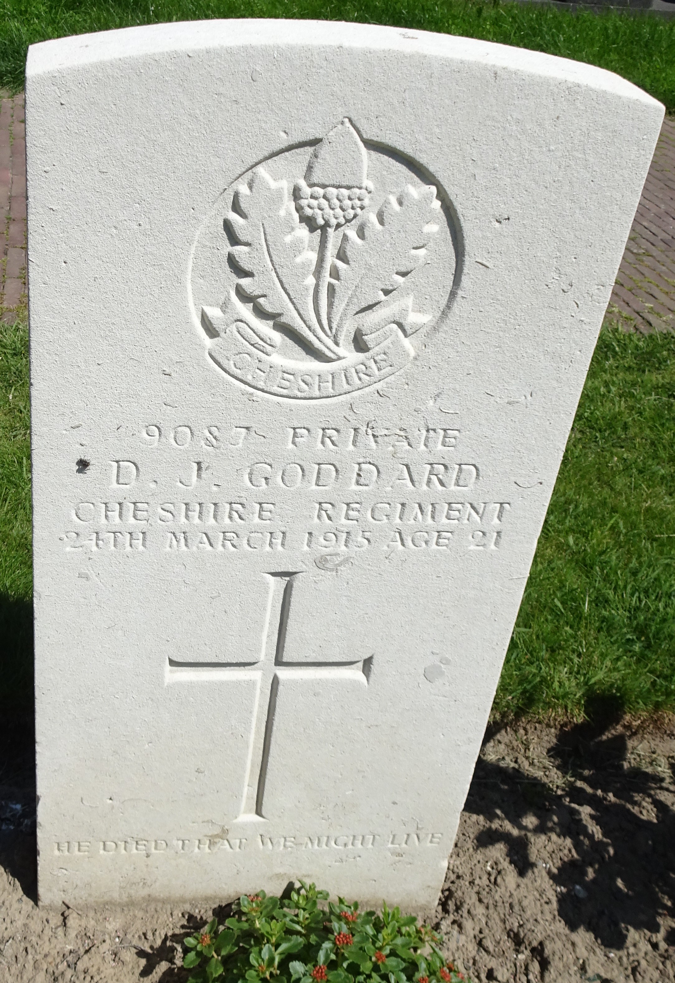 Pte DJ Goddard 240315