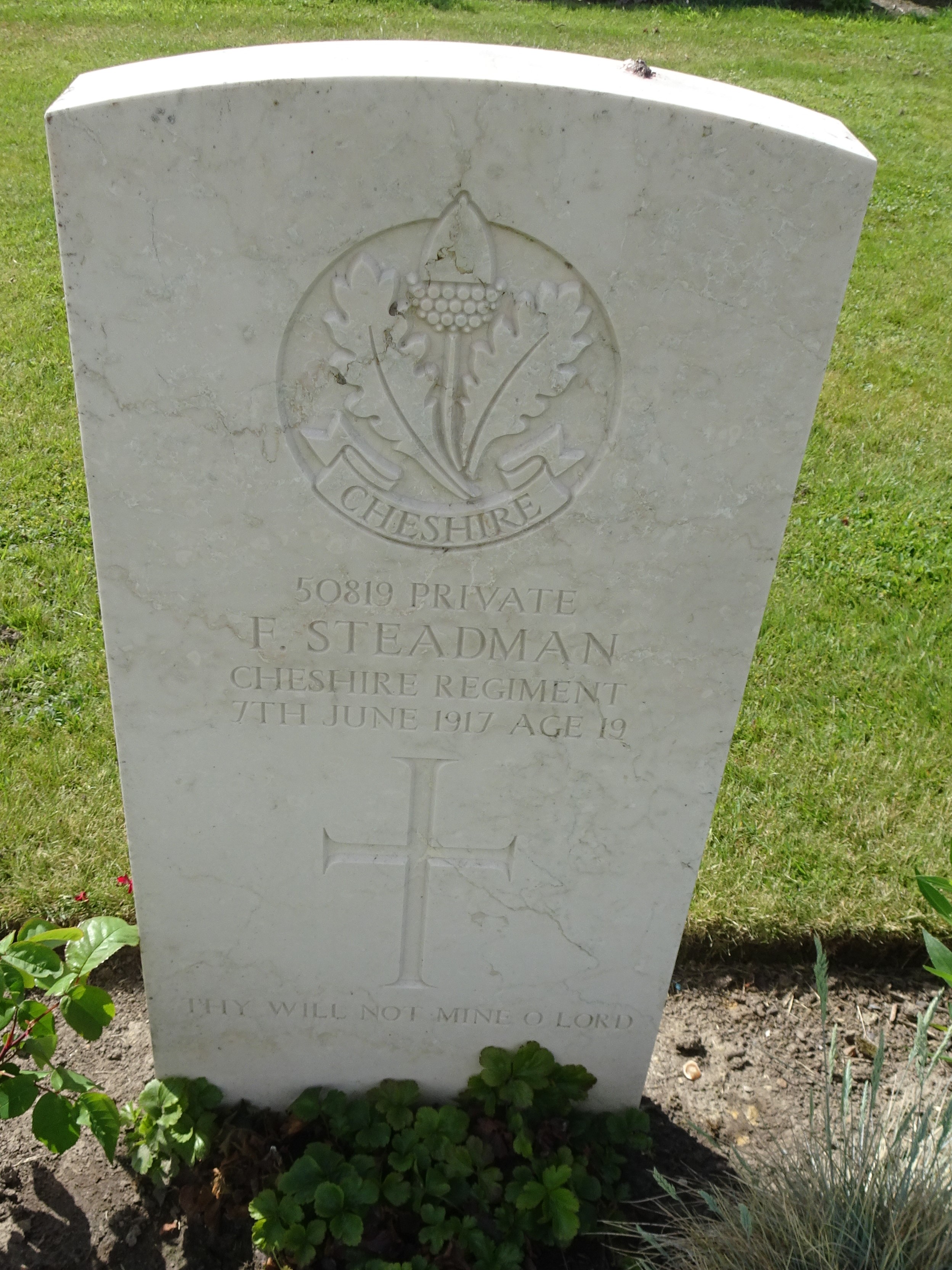 Pte F Steadman 070617