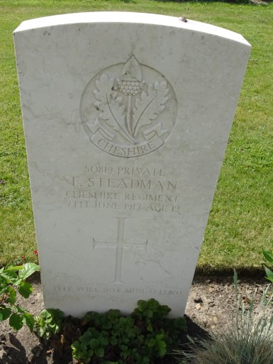 Pte F Steadman 070617