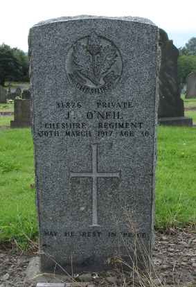Pte J O'Neill 300317 UK