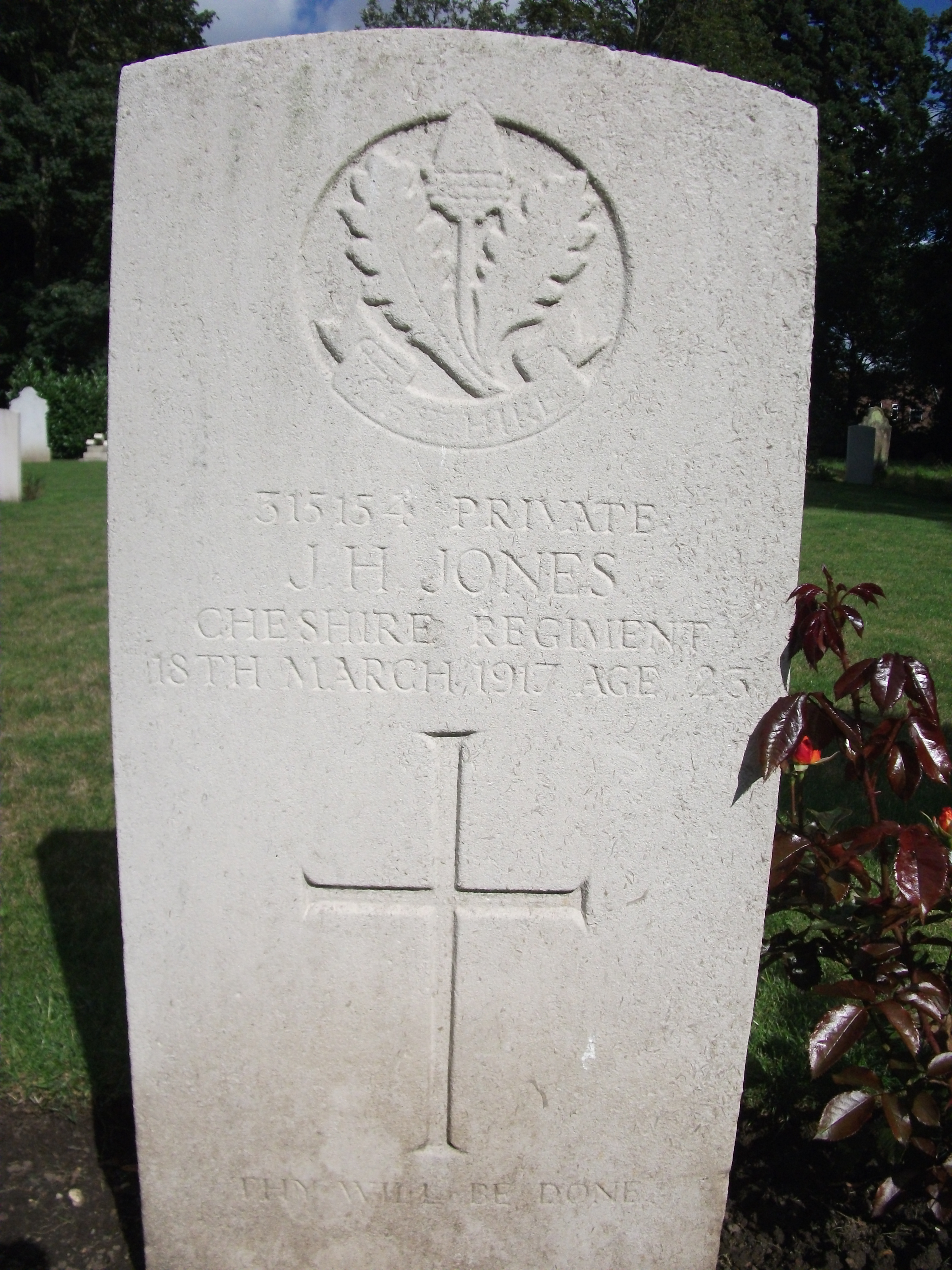 Pte JH Jones 180317 UK