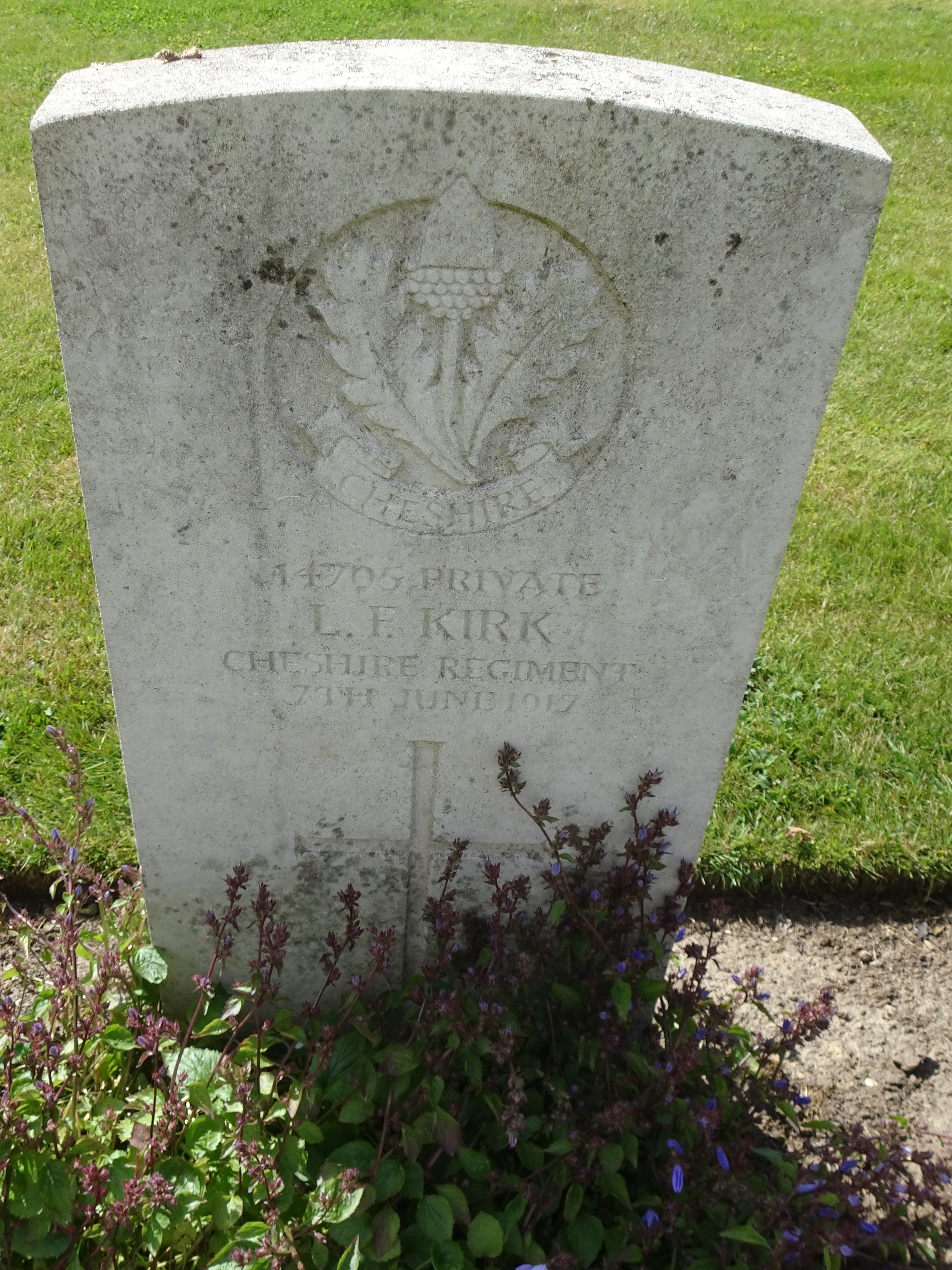 Pte LF Kirk 070617