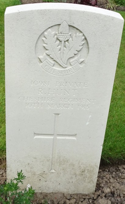 Pte R Hunt 100315