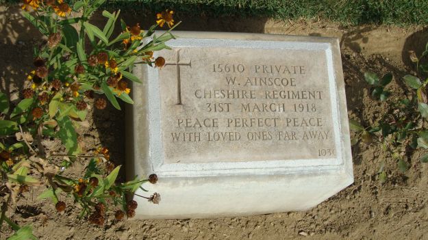 Pte W Ainscoe 310318