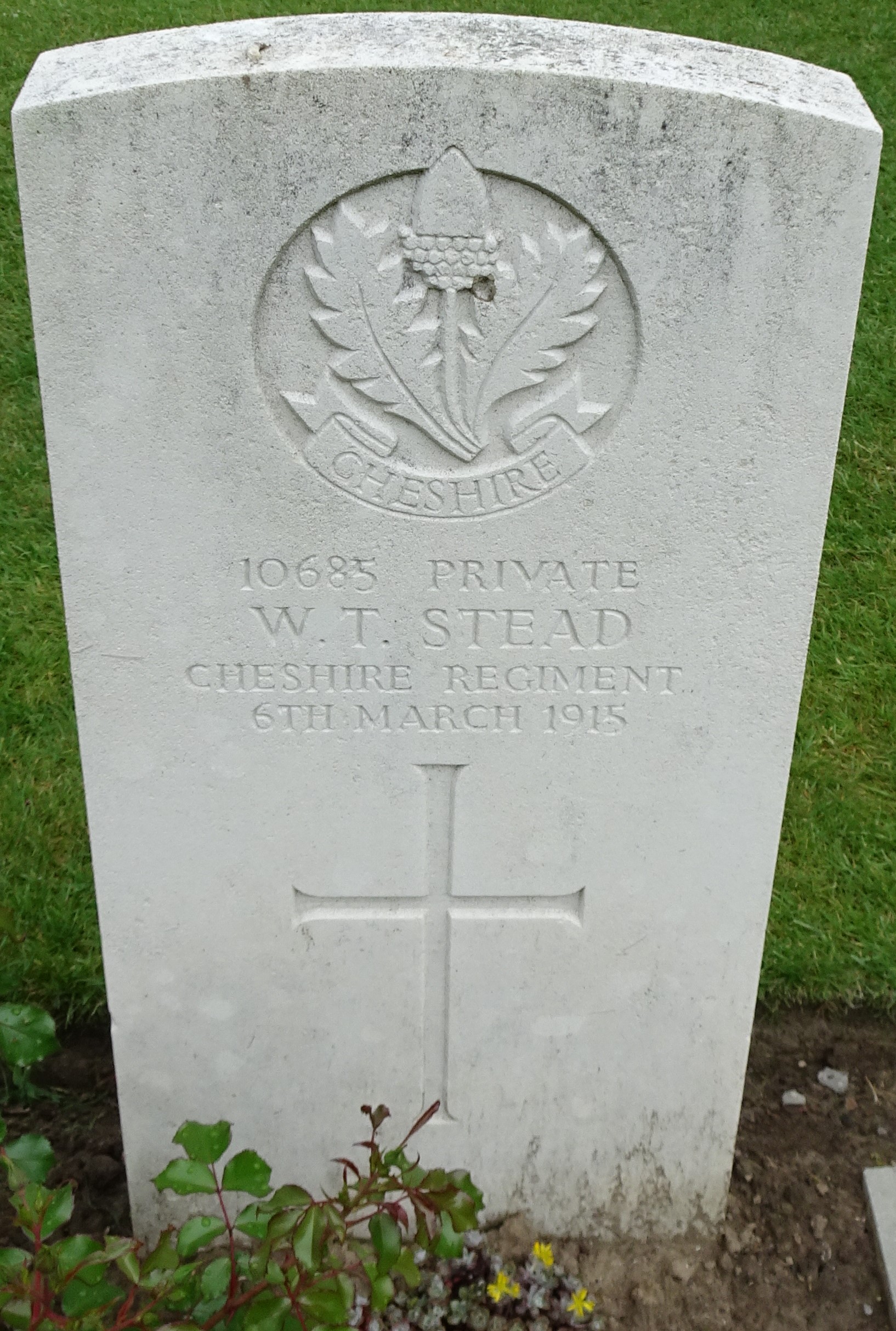 Pte WT Stead 060315