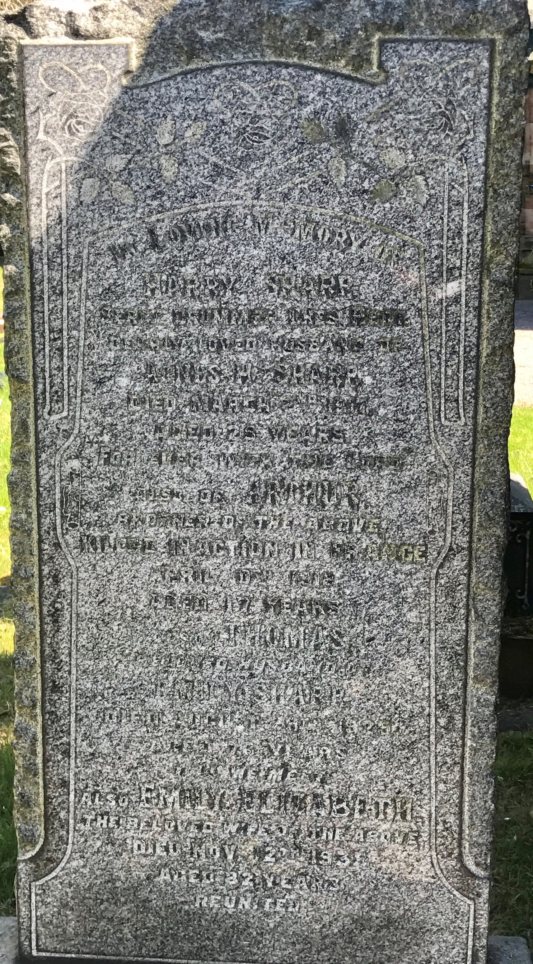 Sgt H Sharp 020317 UK