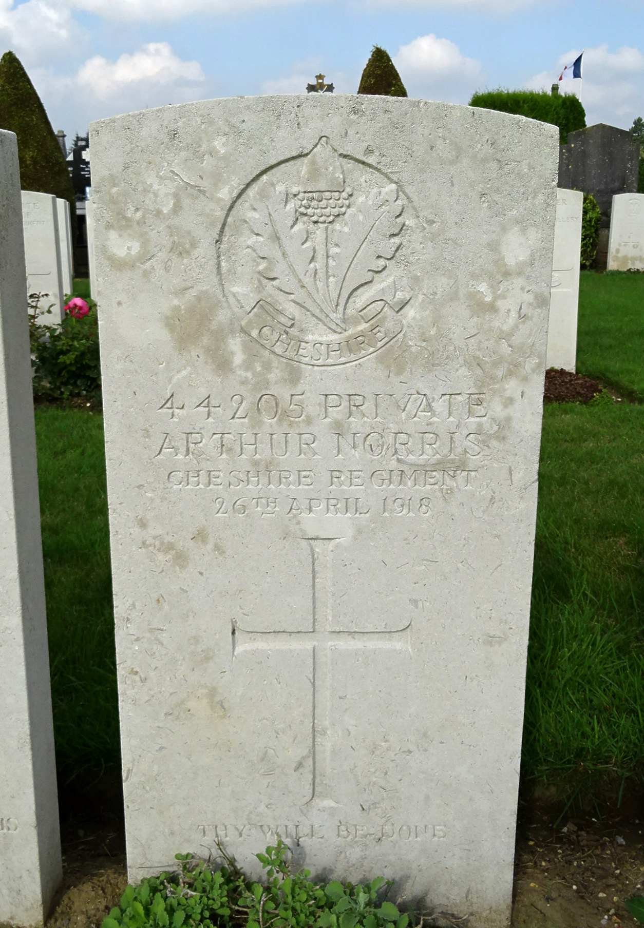 Pte A Norris 260418 FR