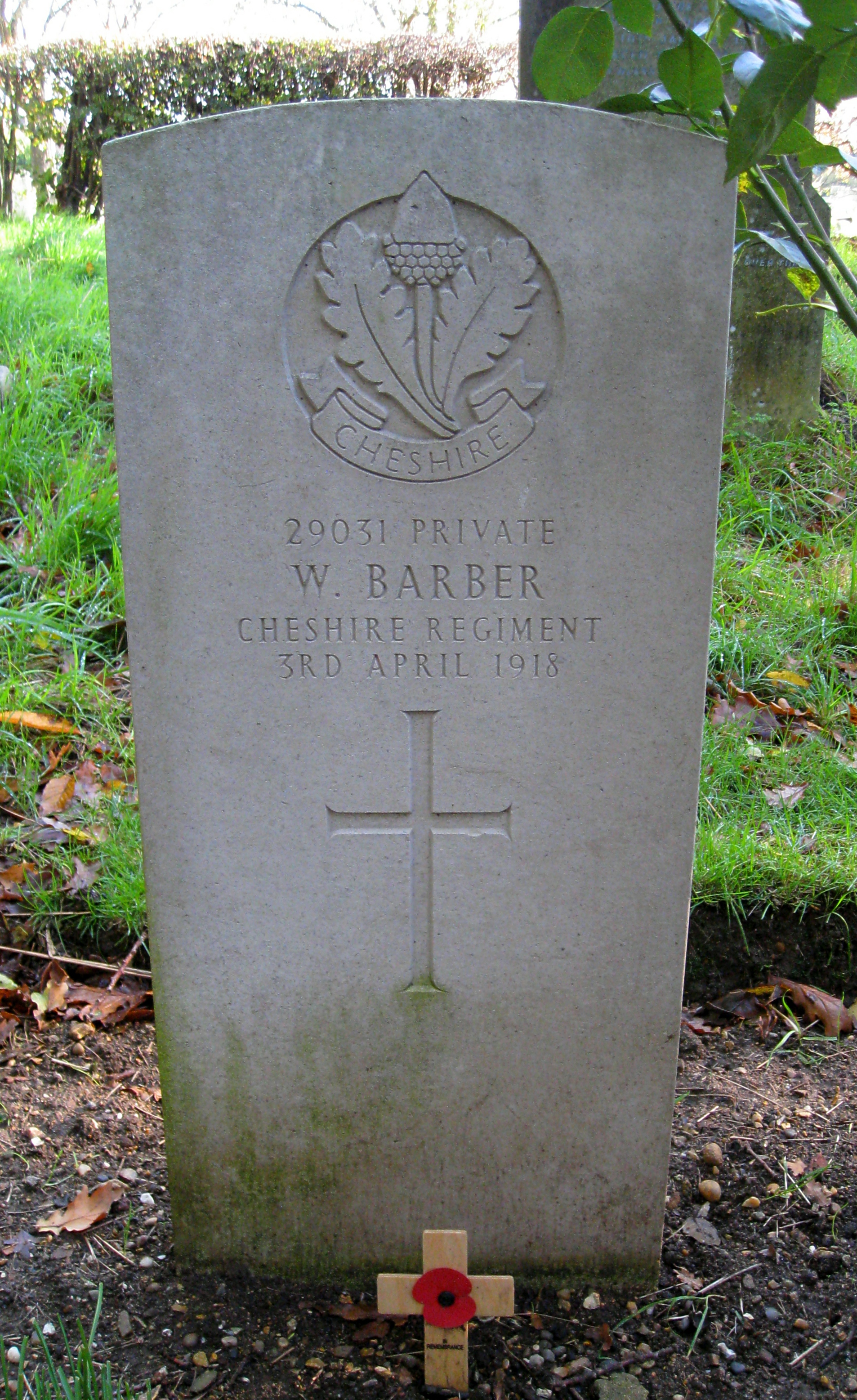 Pte Barber 030418 UK