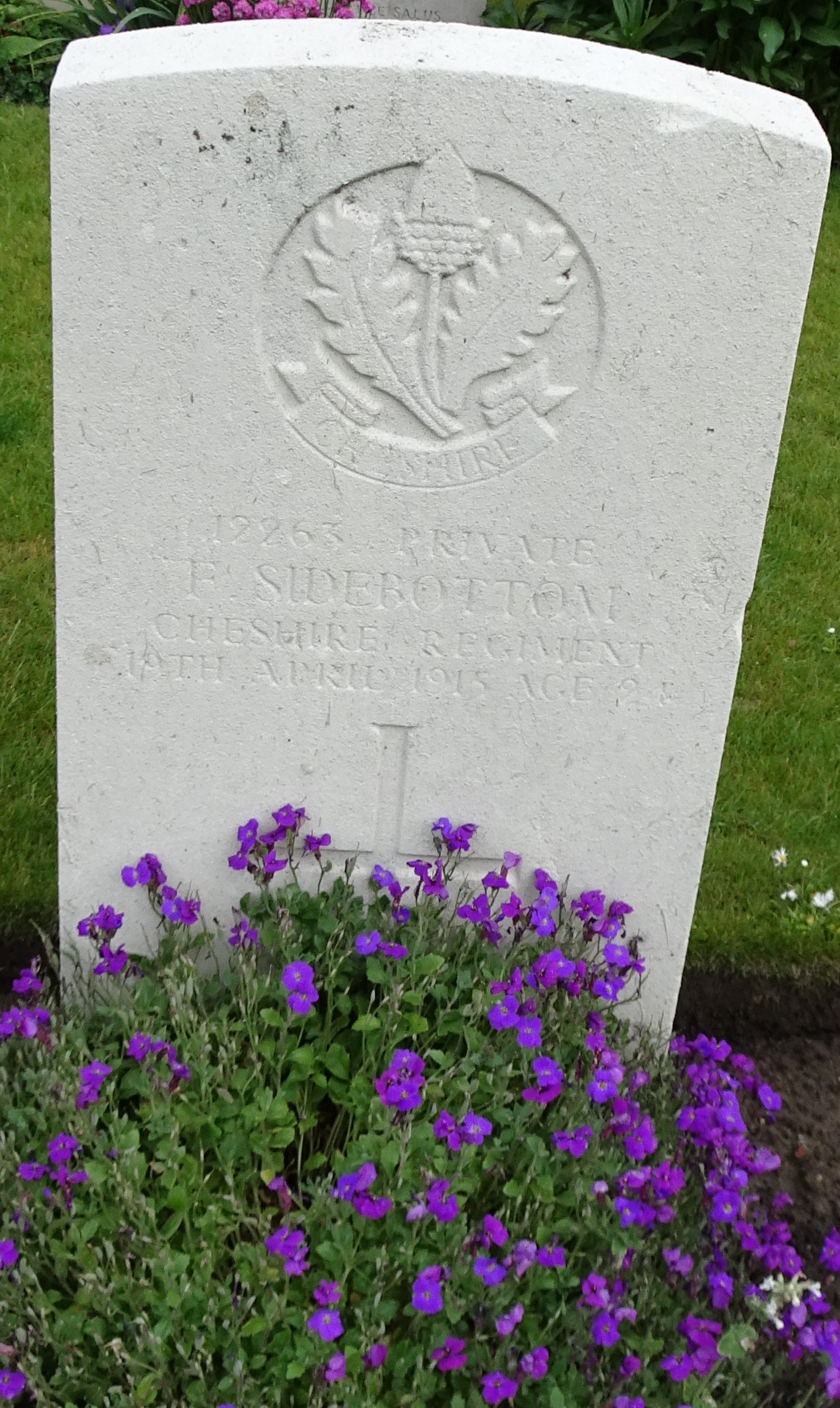 Pte F Sidebottom 190415
