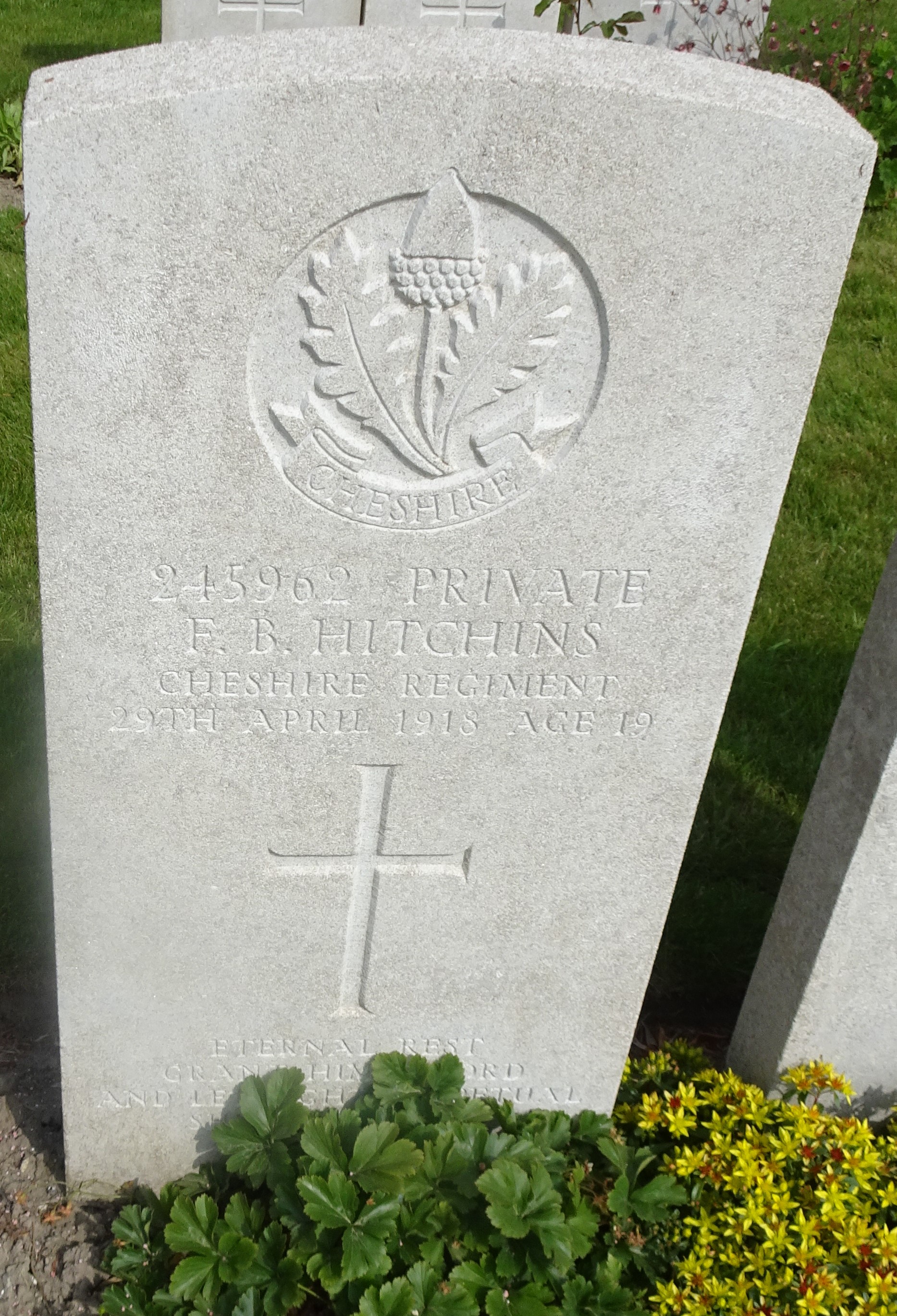 Pte FB Hitchens 290418