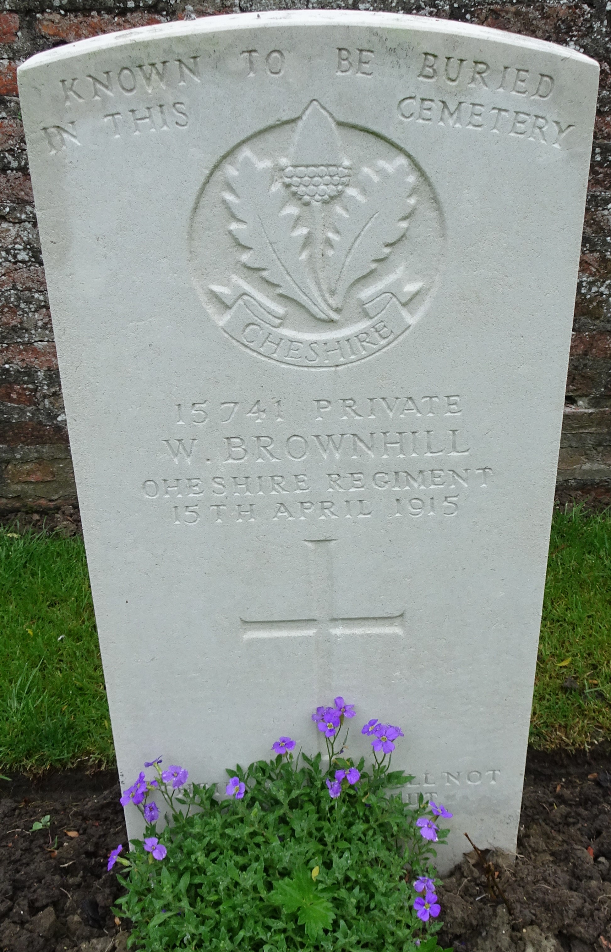 Pte GA Brownhill 150415