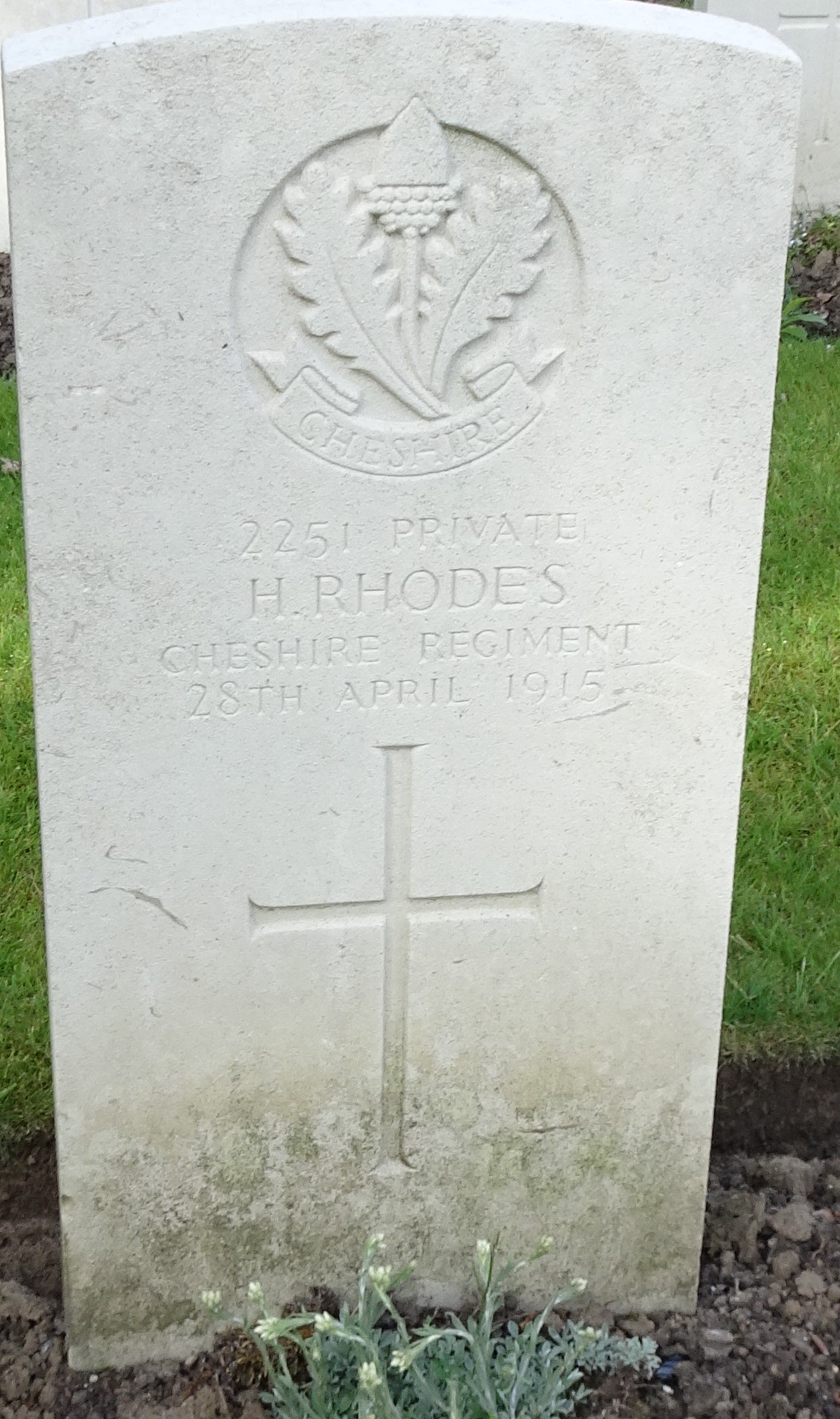 Pte H Rhodes 280415