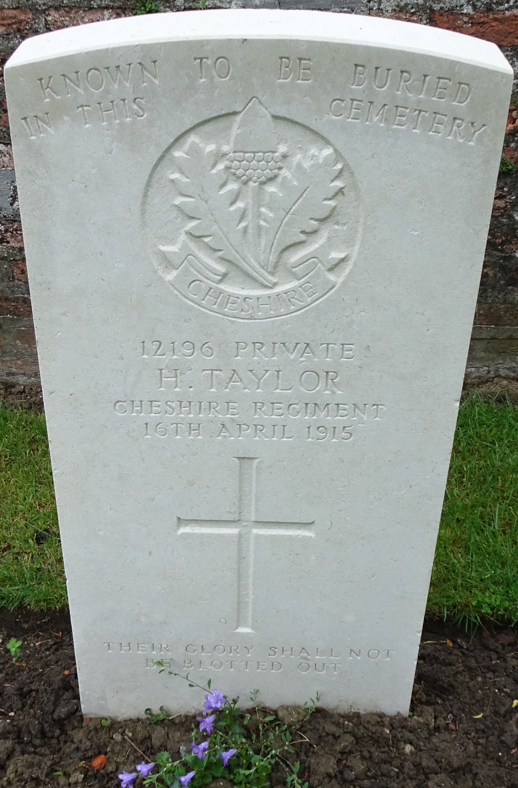 Pte H Taylor 160415