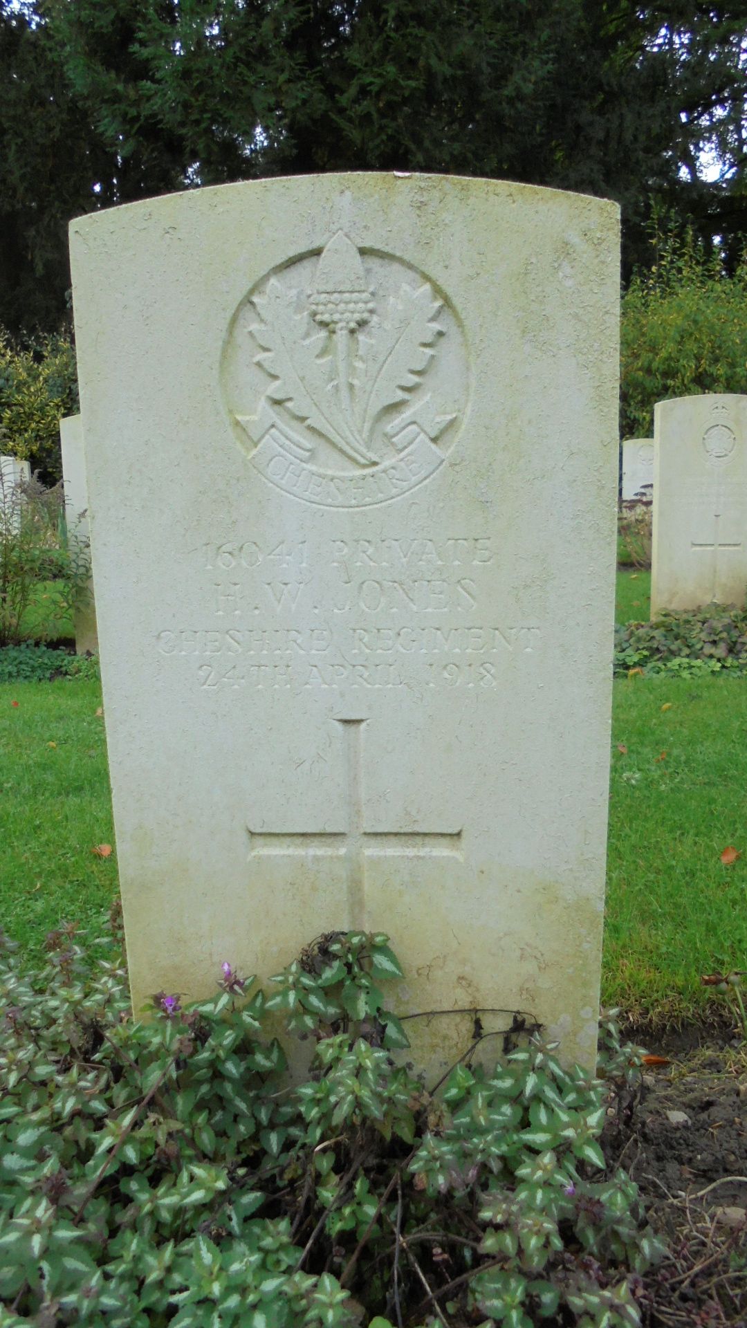 Pte HW Jones 240418 Cologne Southern