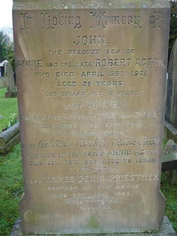 Pte J Acton 250421 UK