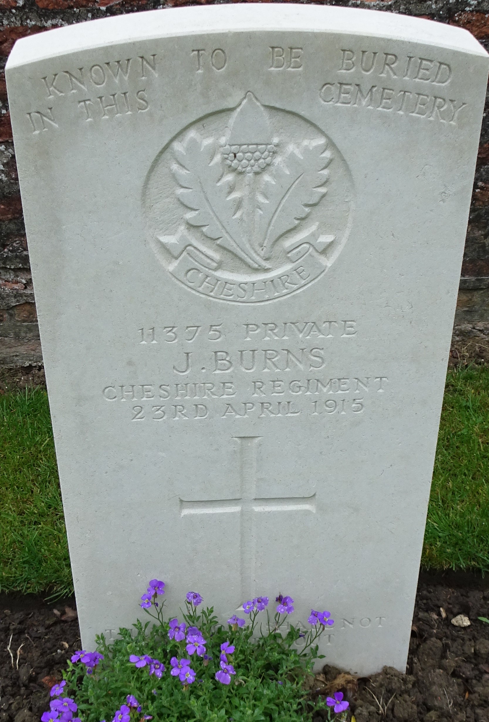 Pte J Burns 230415