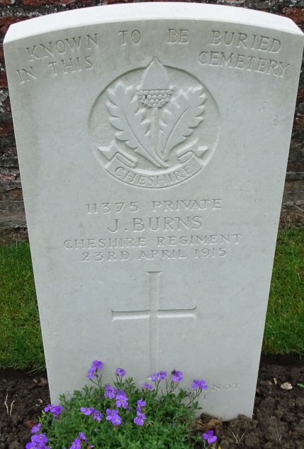 Pte J Burns 230415