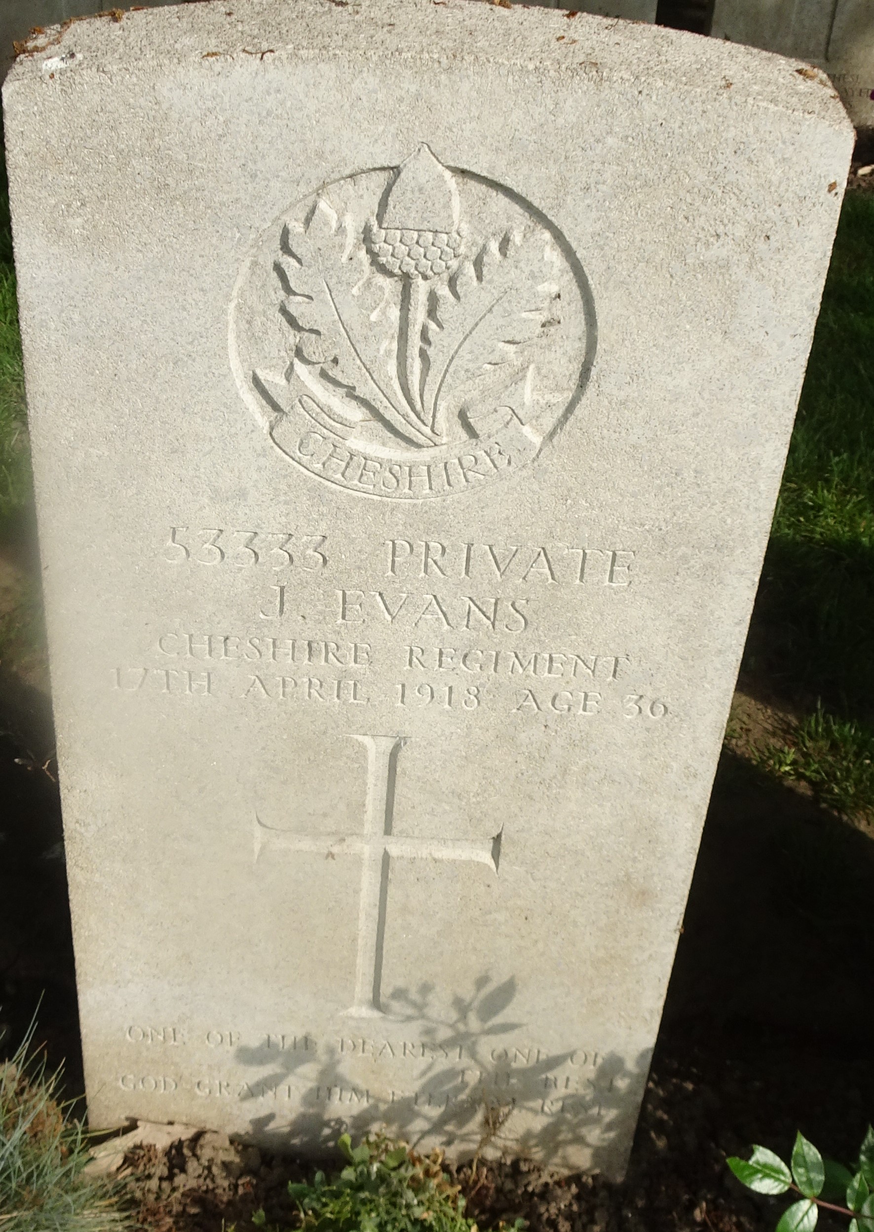 Pte J Evans 170418
