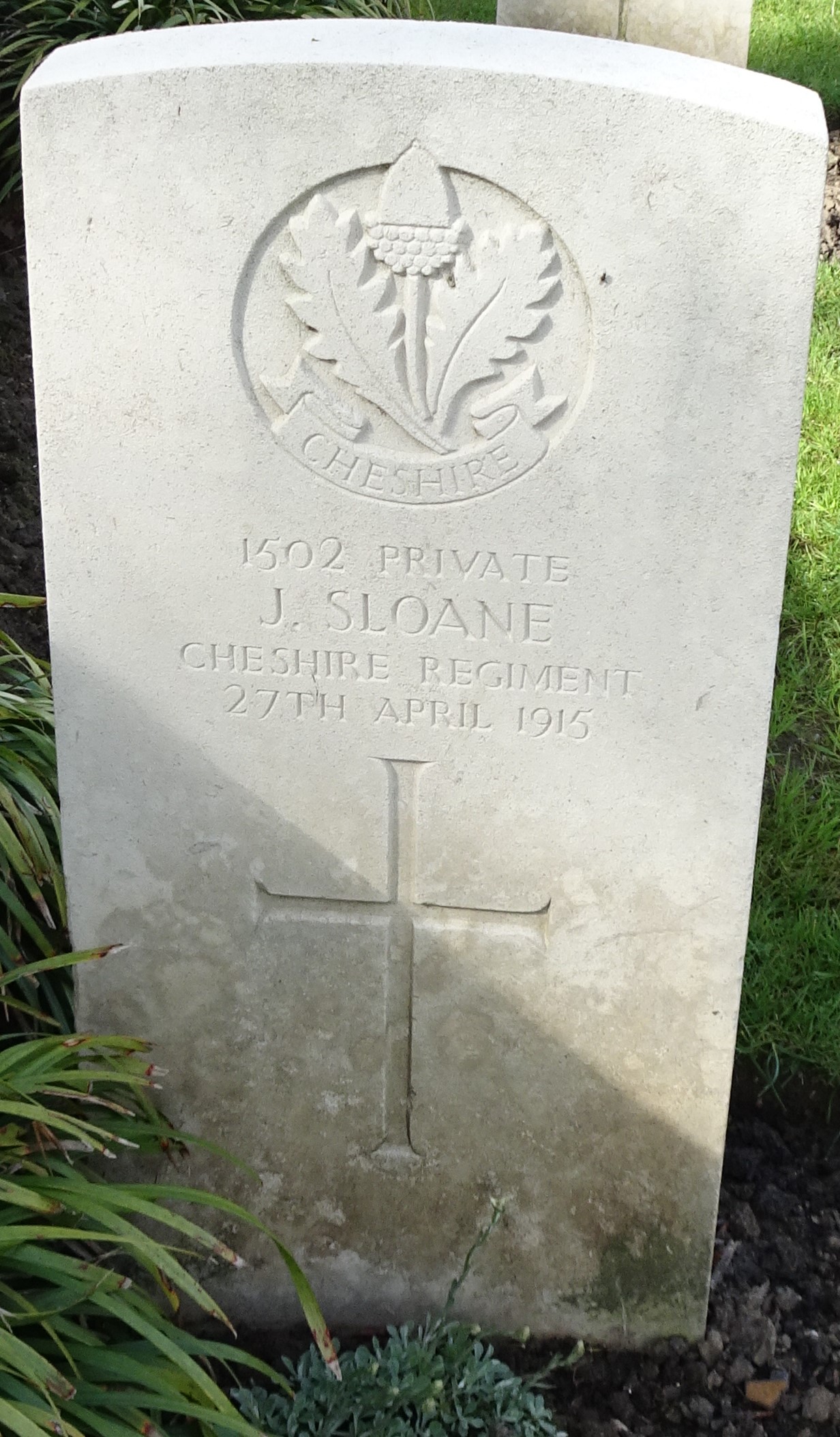 Pte J Sloane 270415