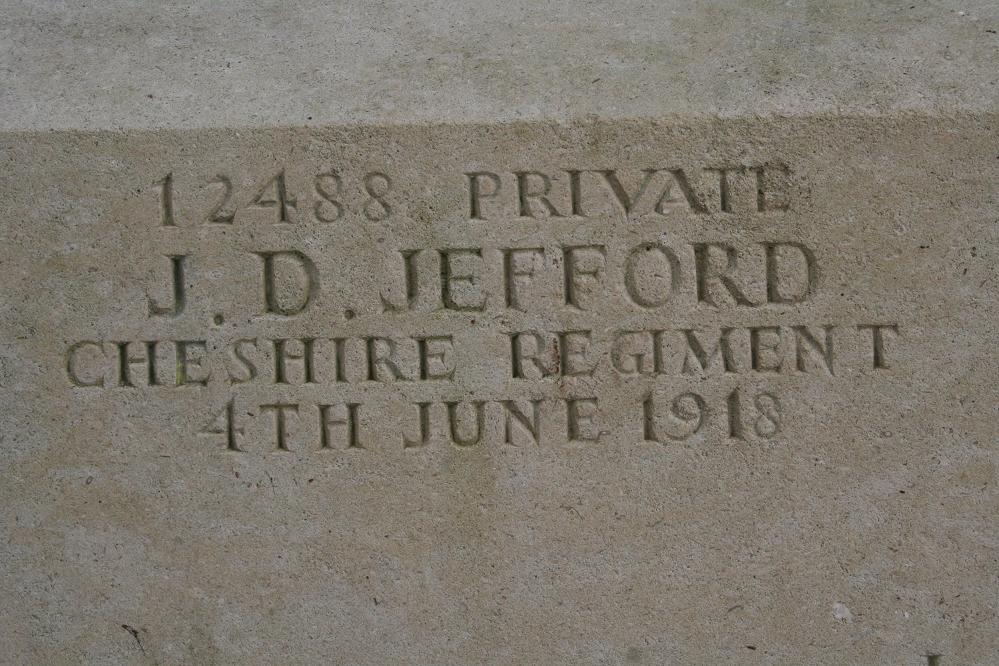 Pte JD Jefford 210417 UK date