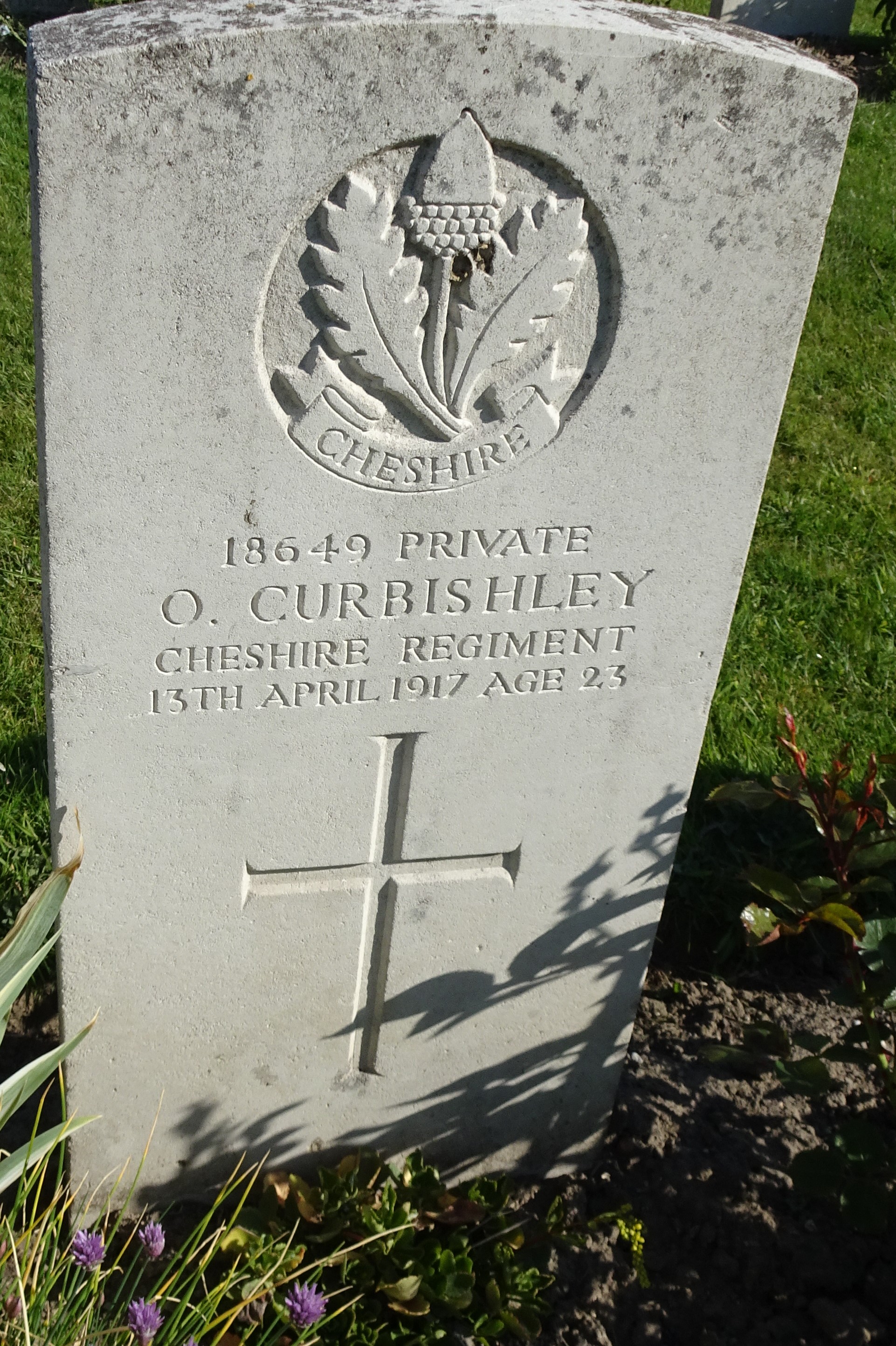 Pte O Curbishley 130417