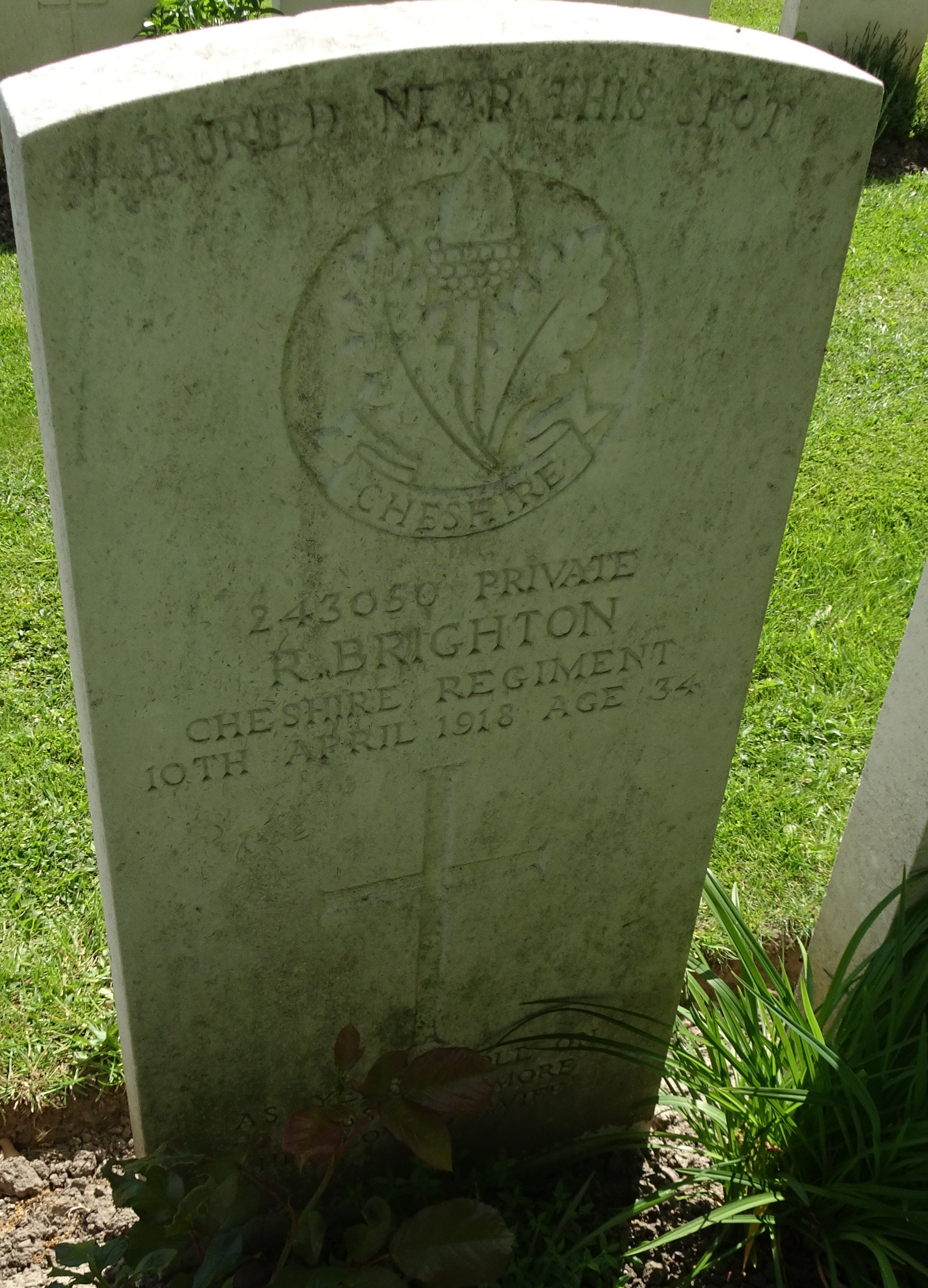 Pte R Brighton 100418